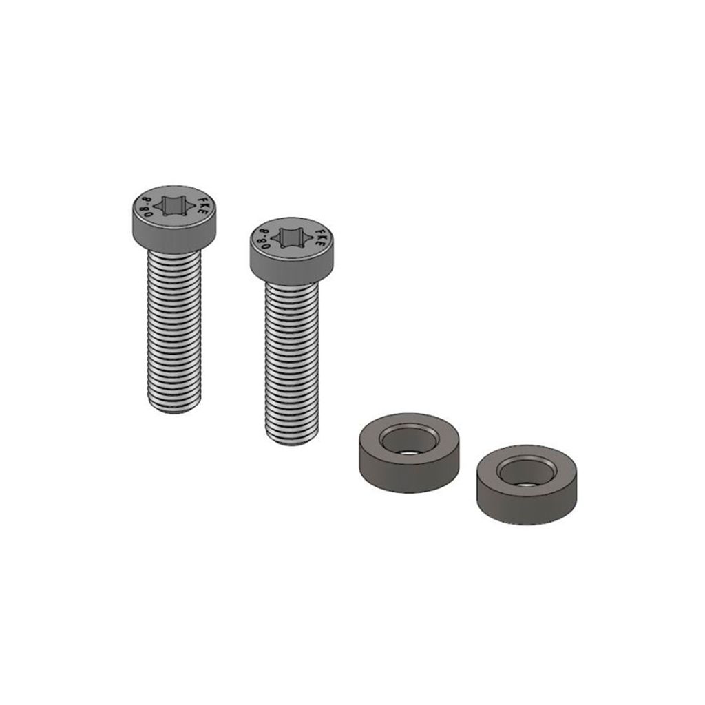 Moto-Master Schrauben f. Bremssattel hinten Adapterhalterung Oversize