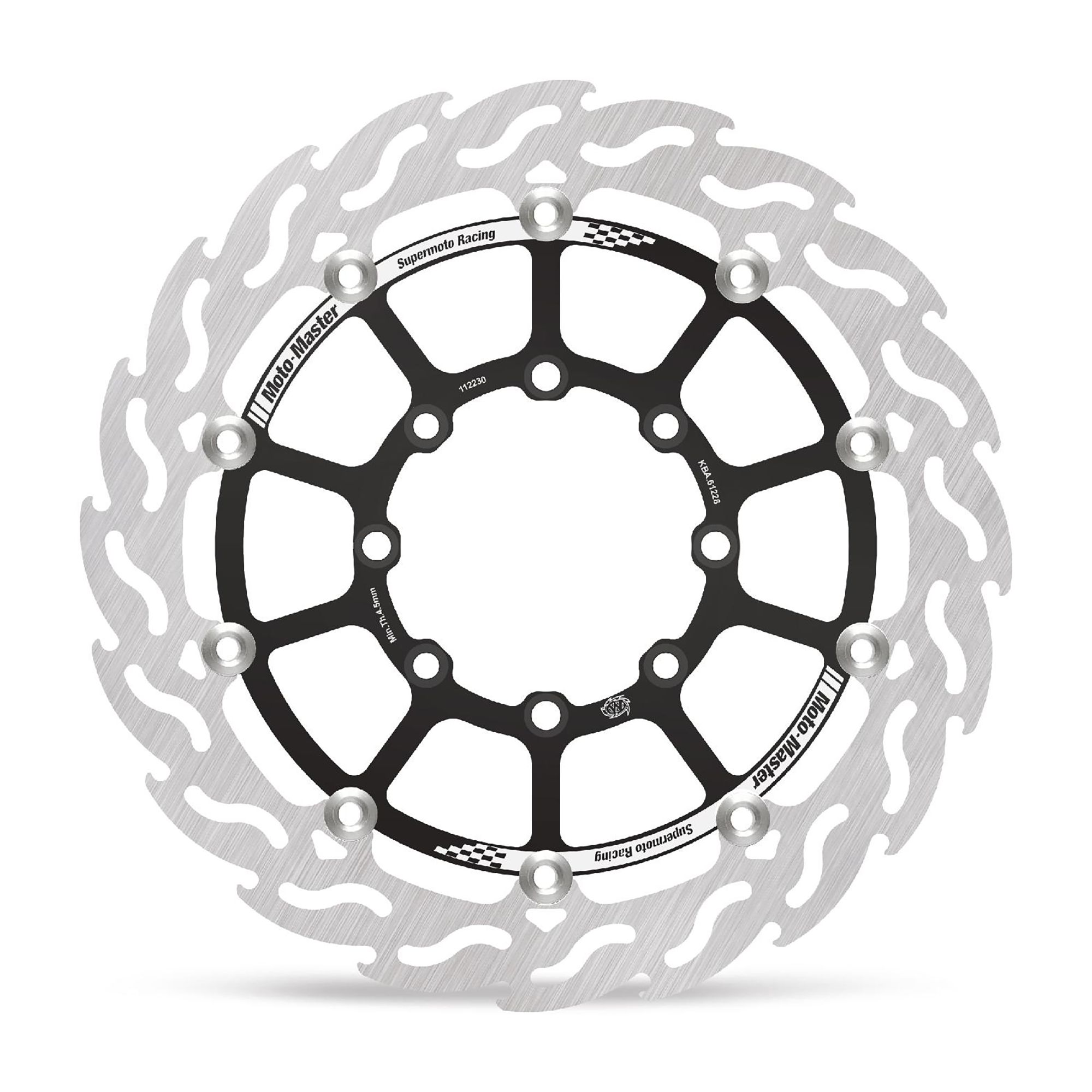 Moto-Master Bremsscheibe Flame vorn schwim. Supermoto Racing 320