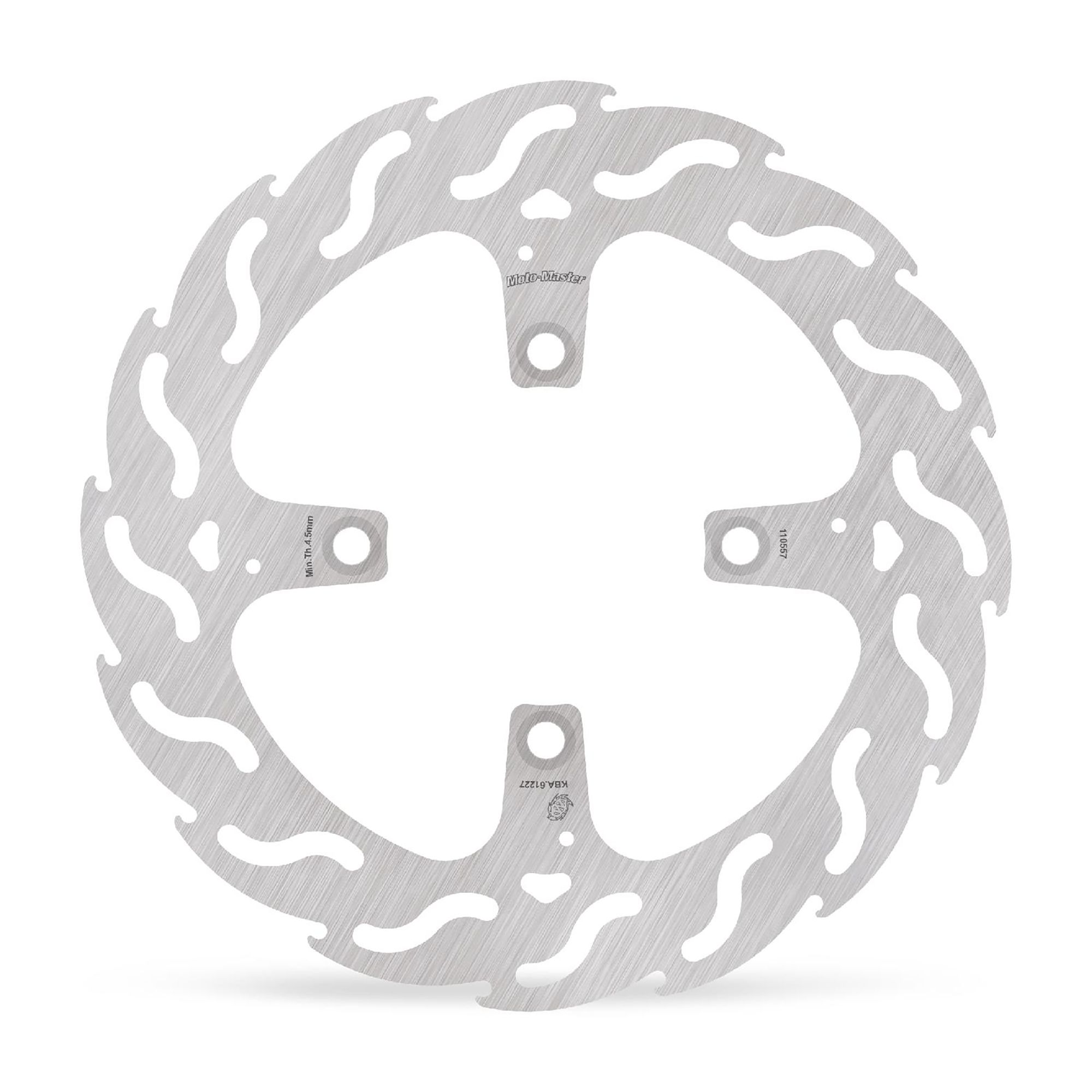 Moto-Master Bremsscheibe Flame hinten starr mit ABE