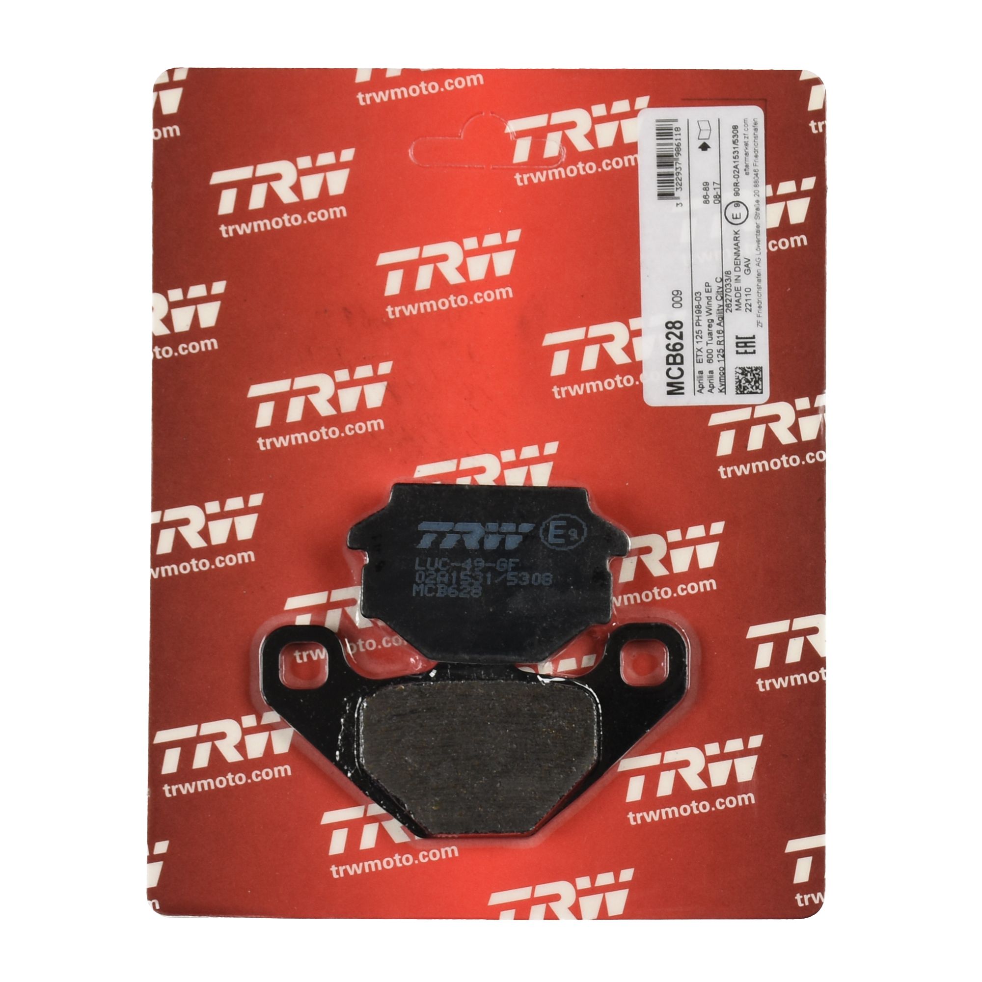 TRW Bremsbelag organisch