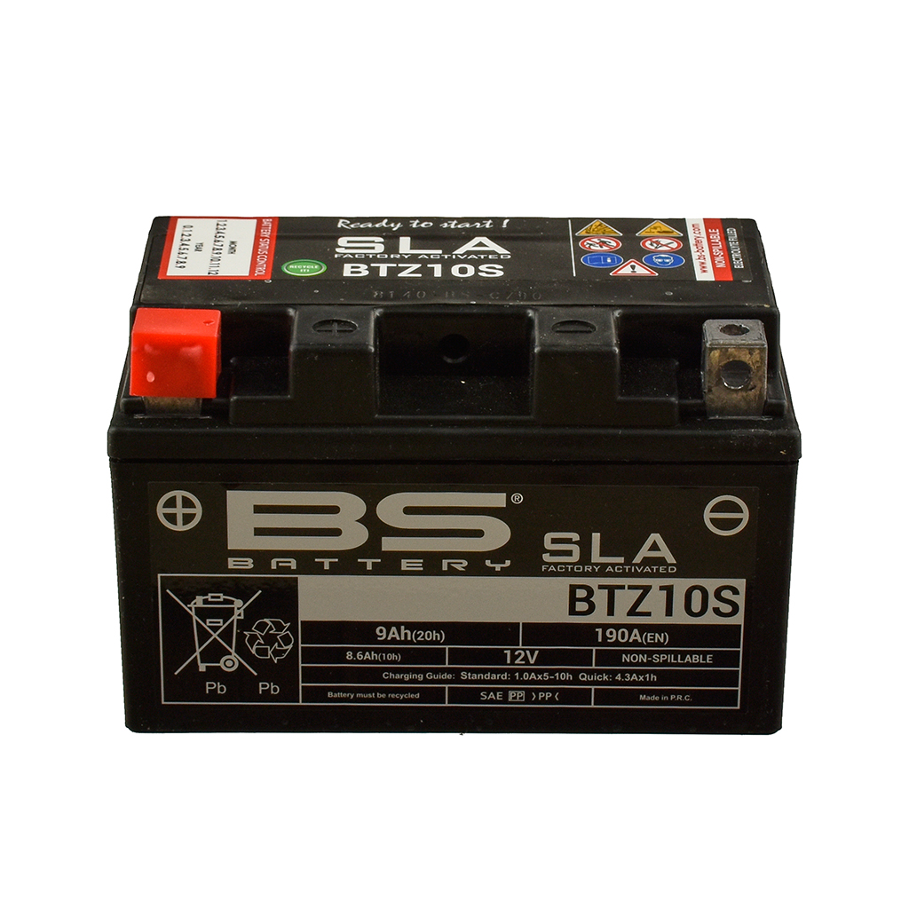 BS Batterie 12V 8,6AH YTZ10S Gel -Battery
