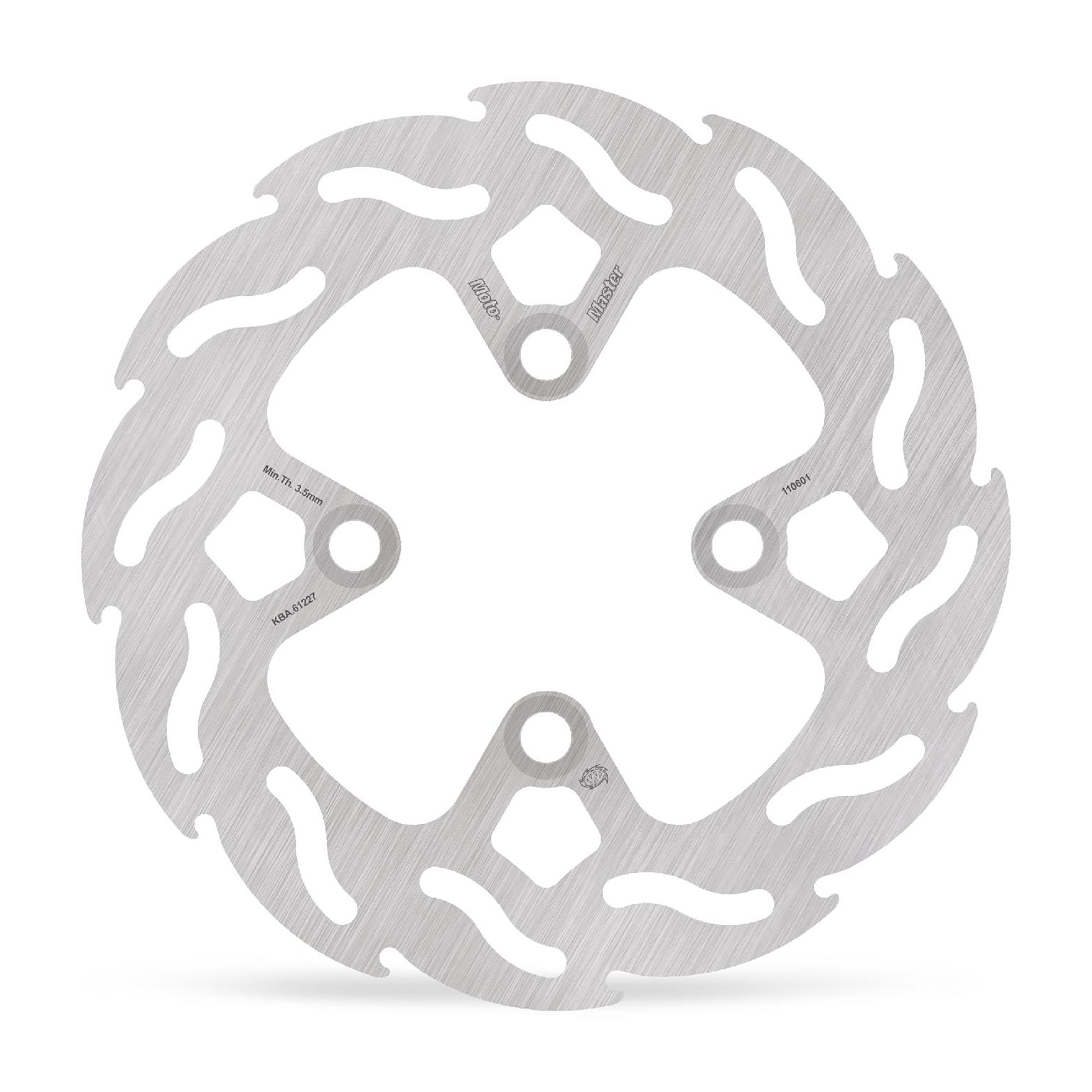 Moto-Master Bremsscheibe Flame hinten starr mit ABE