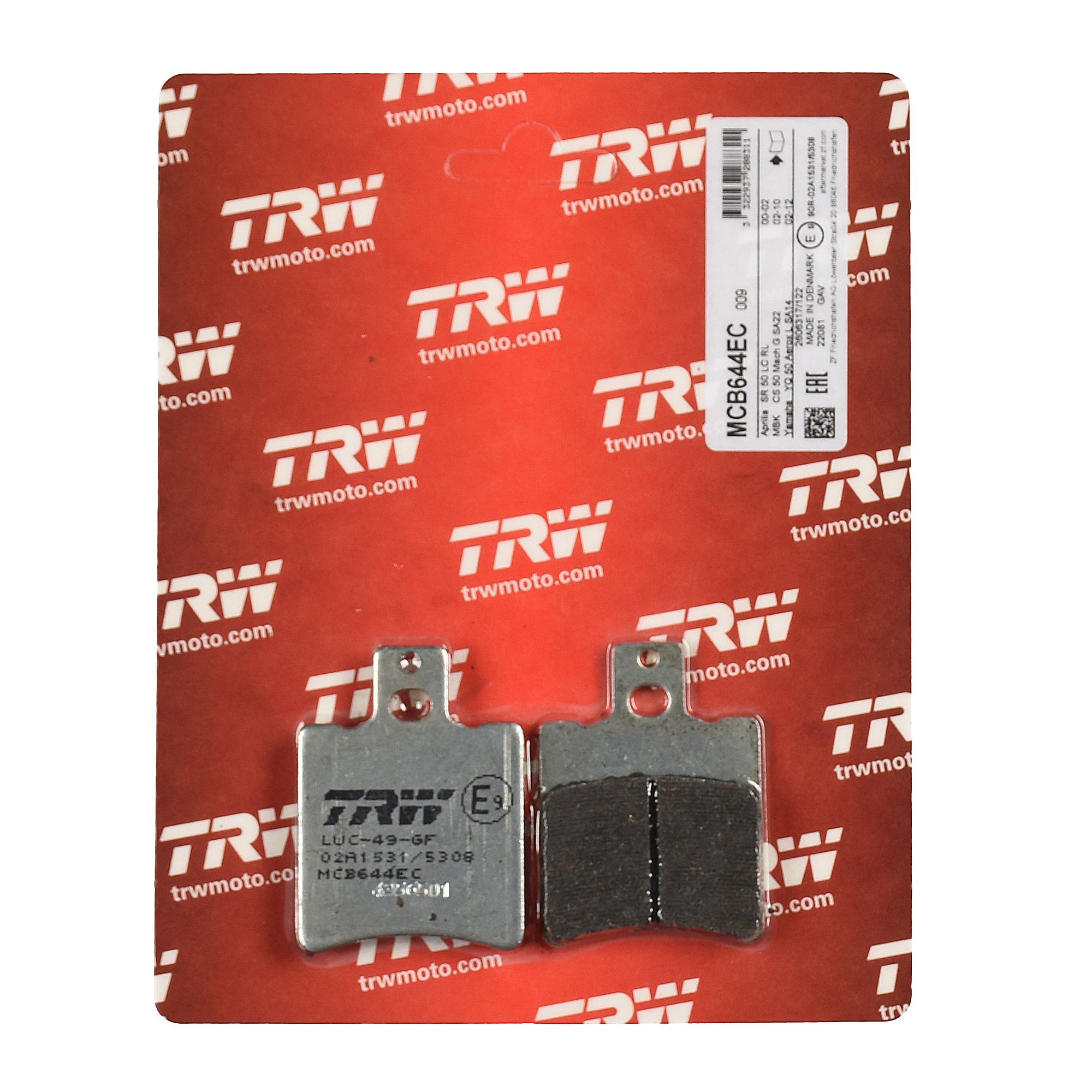 TRW Bremsbelag organisch