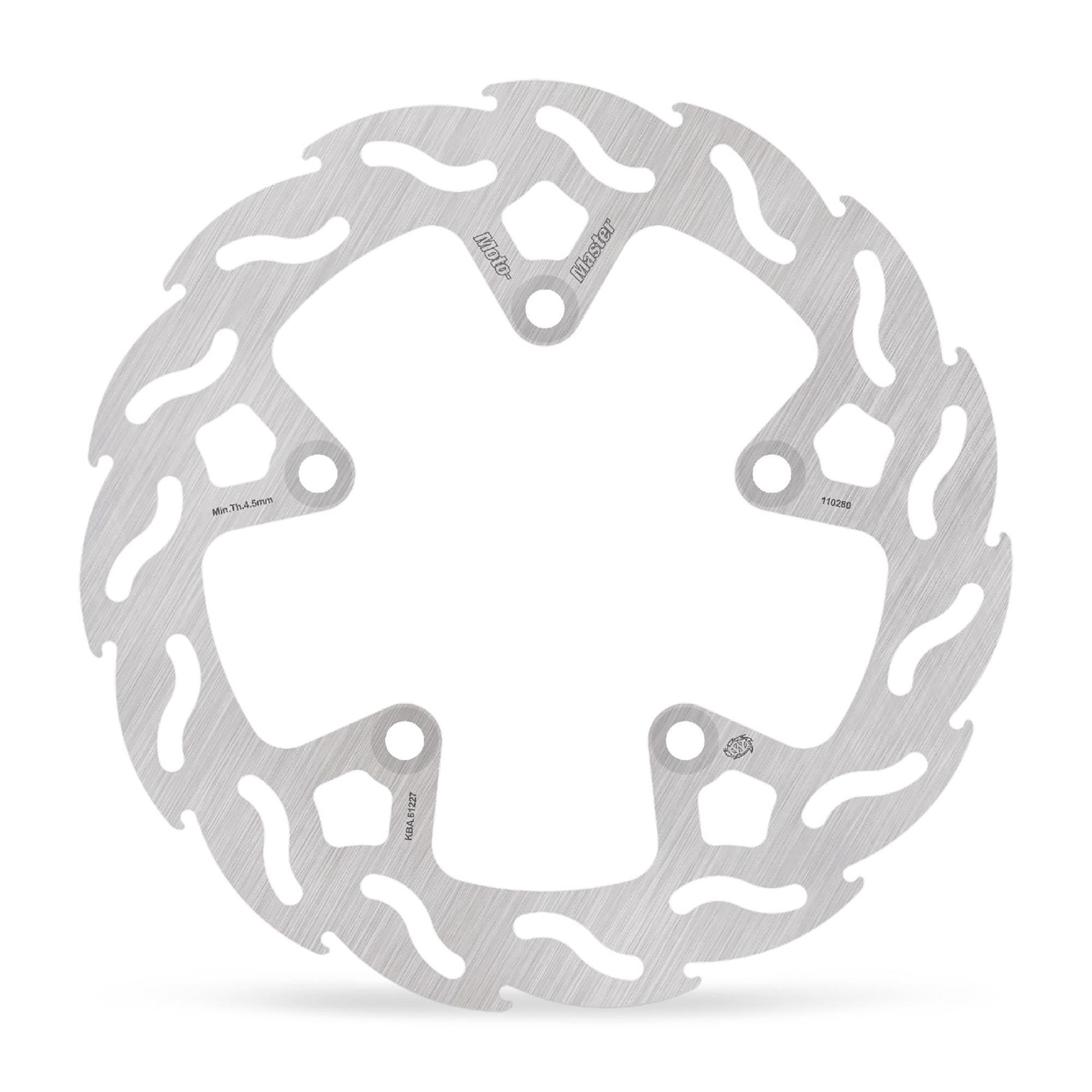 Moto-Master Bremsscheibe Flame hinten starr mit ABE