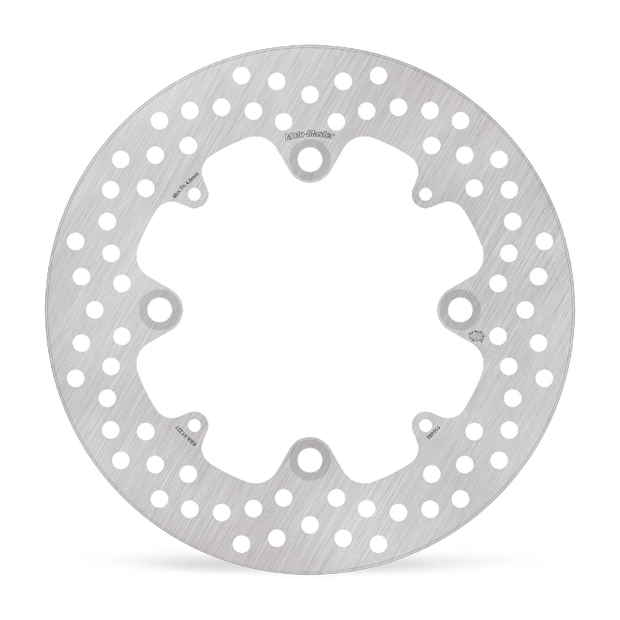 Moto-Master Bremsscheibe Halo hinten starr mit ABE