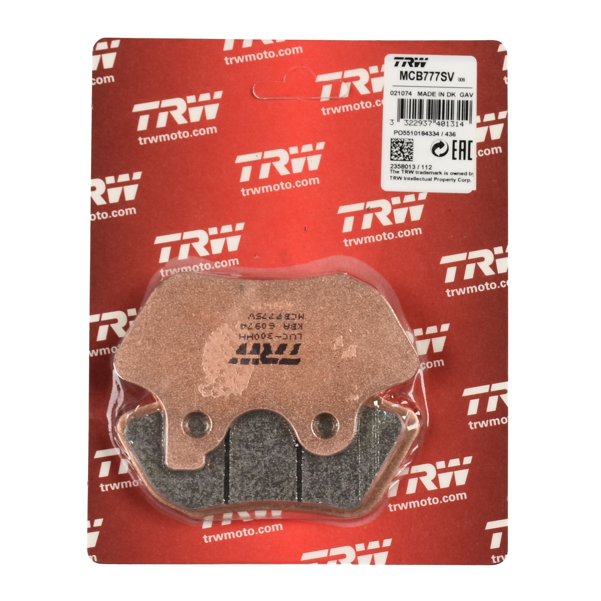 TRW Bremsbelag Sinter Street