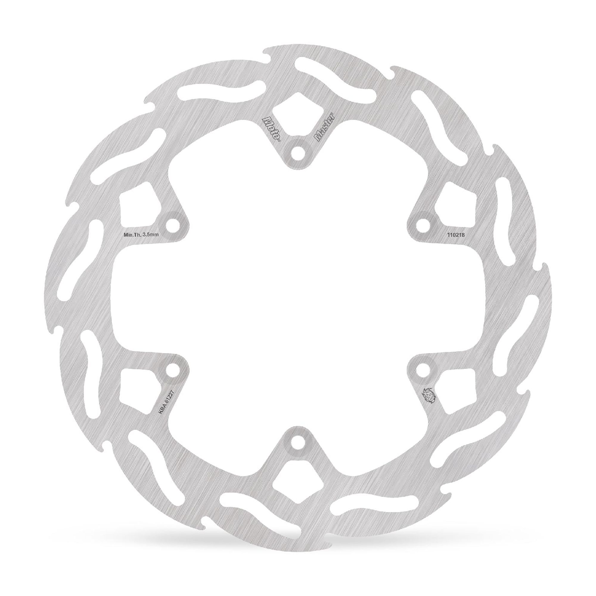 Moto-Master Bremsscheibe Flame hinten rechts starr mit ABE