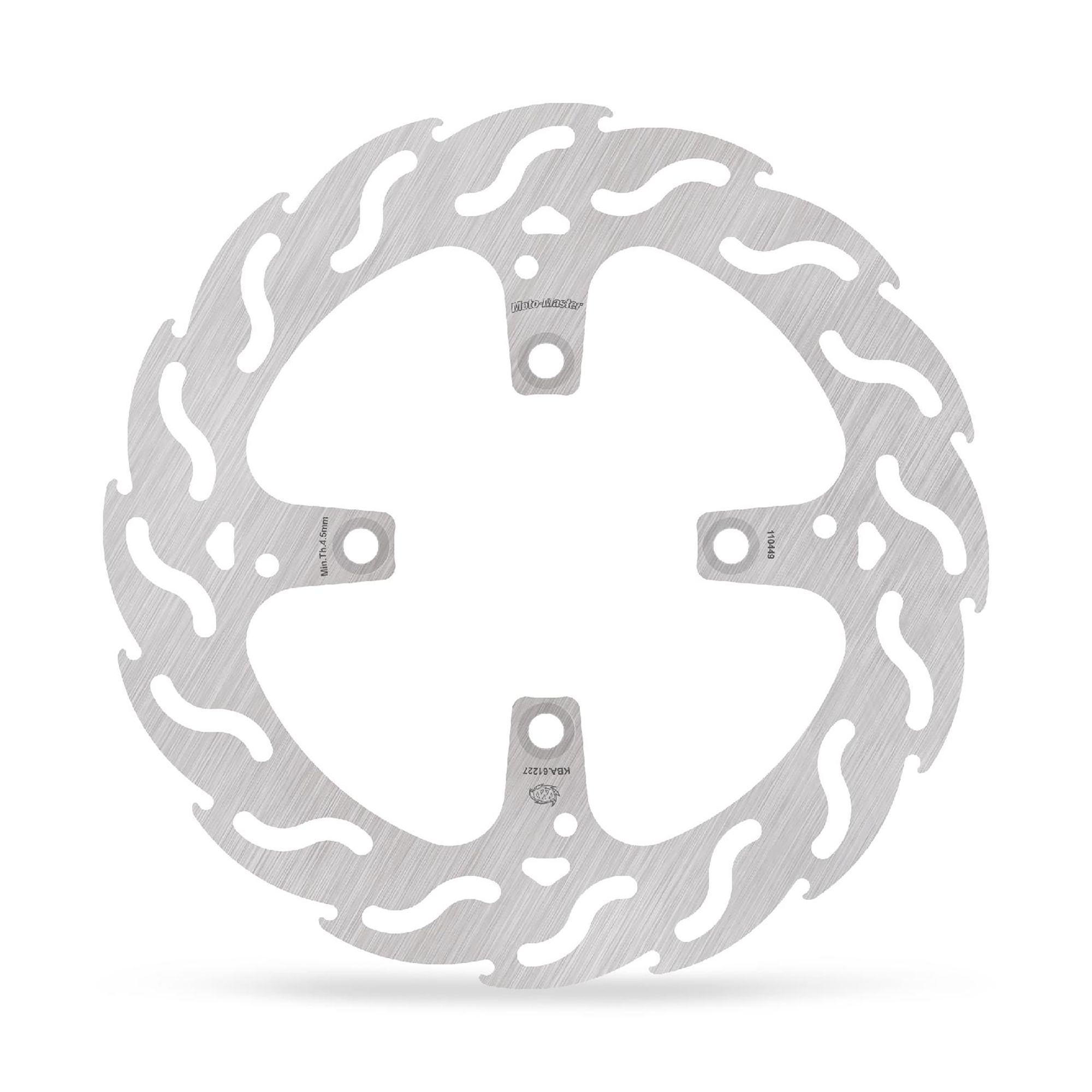 Moto-Master Bremsscheibe Flame hinten starr mit ABE