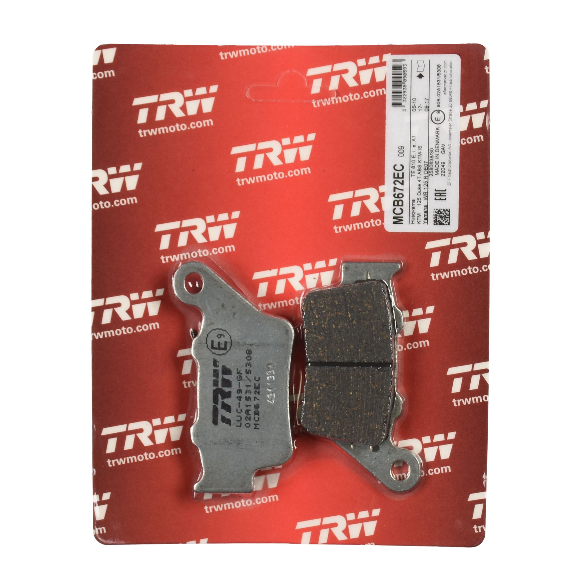 TRW Bremsbelag organisch