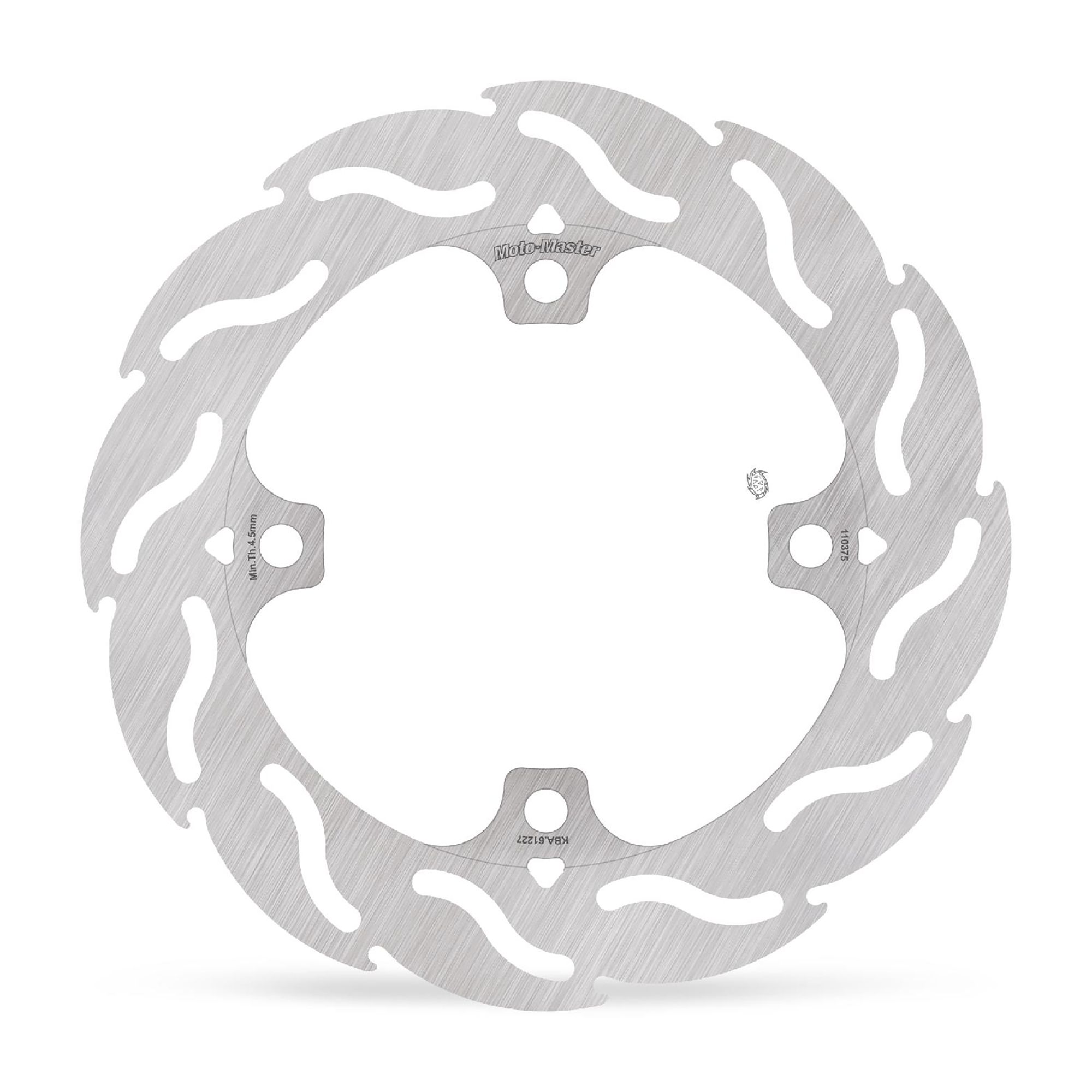 Moto-Master Bremsscheibe Flame hinten starr mit ABE