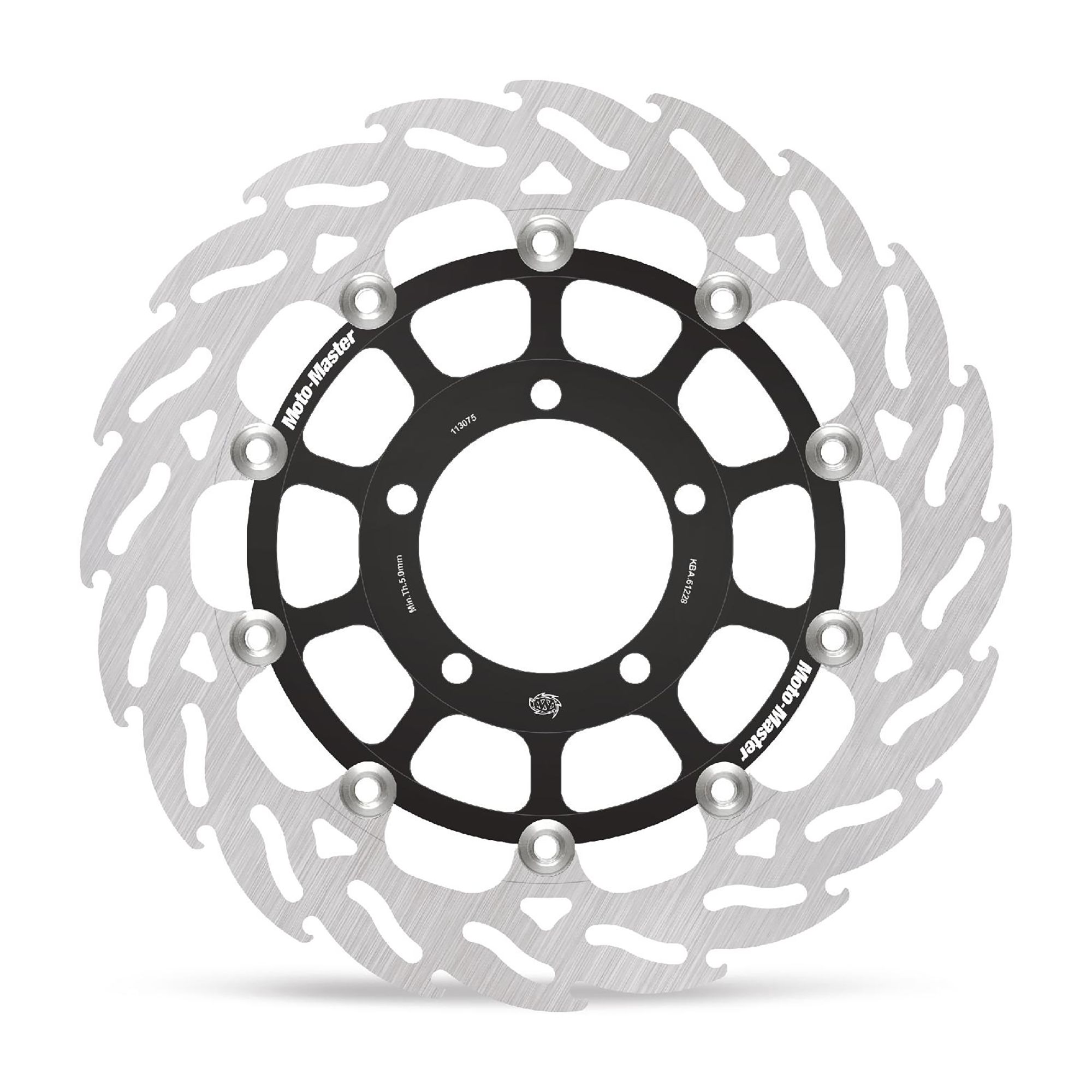 Moto-Master Bremsscheibe Flame vorn rechts schwim. Racing Flame - 5,5mm