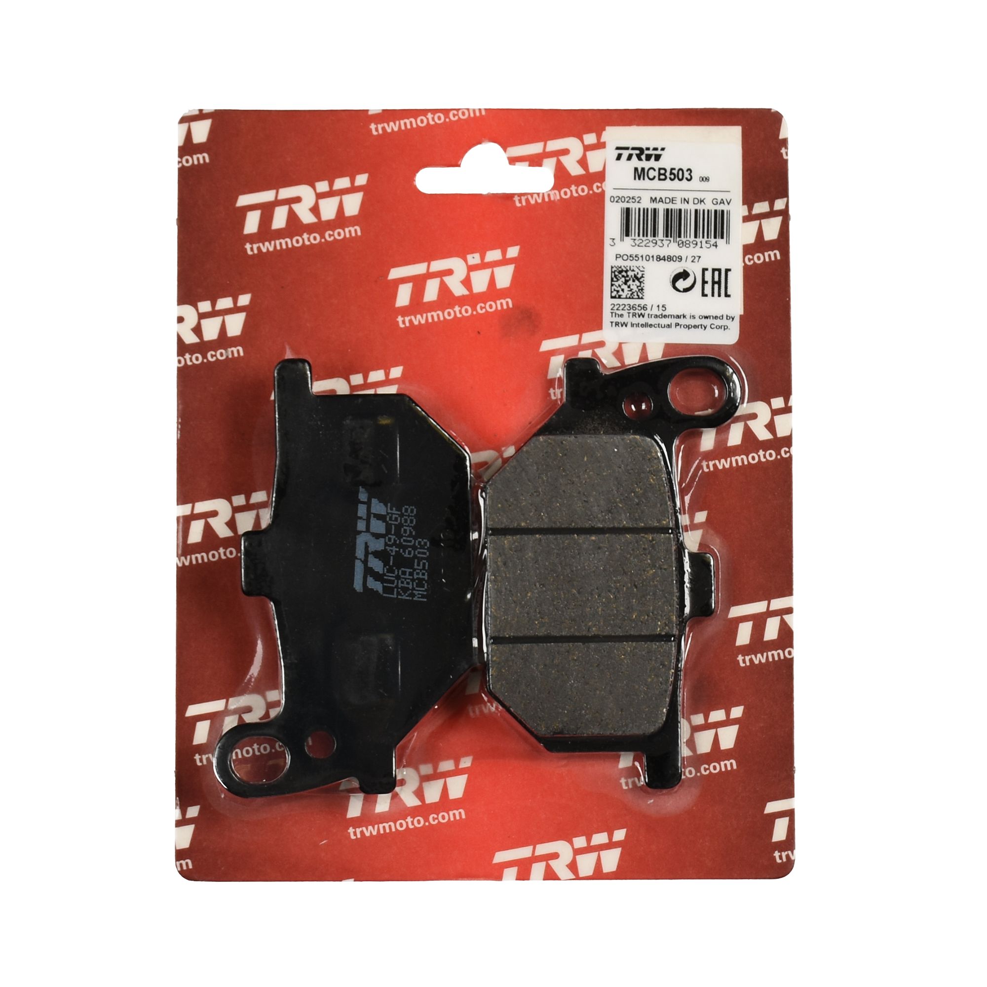 TRW Bremsbelag organisch