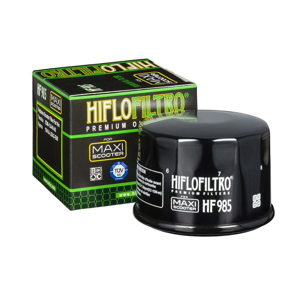 Hiflo Ölfilter Schwarz Premium Scooter Filter