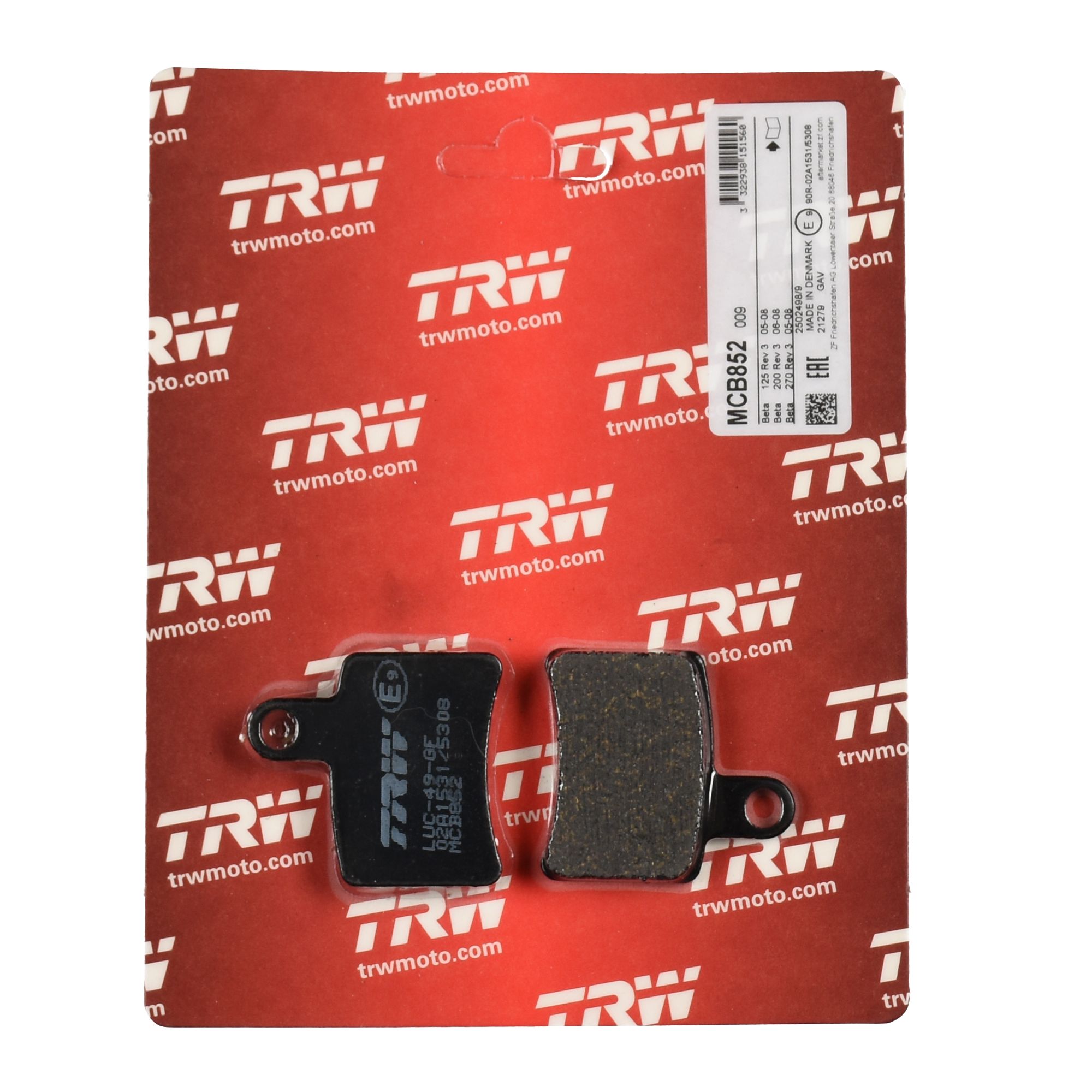 TRW Bremsbelag organisch