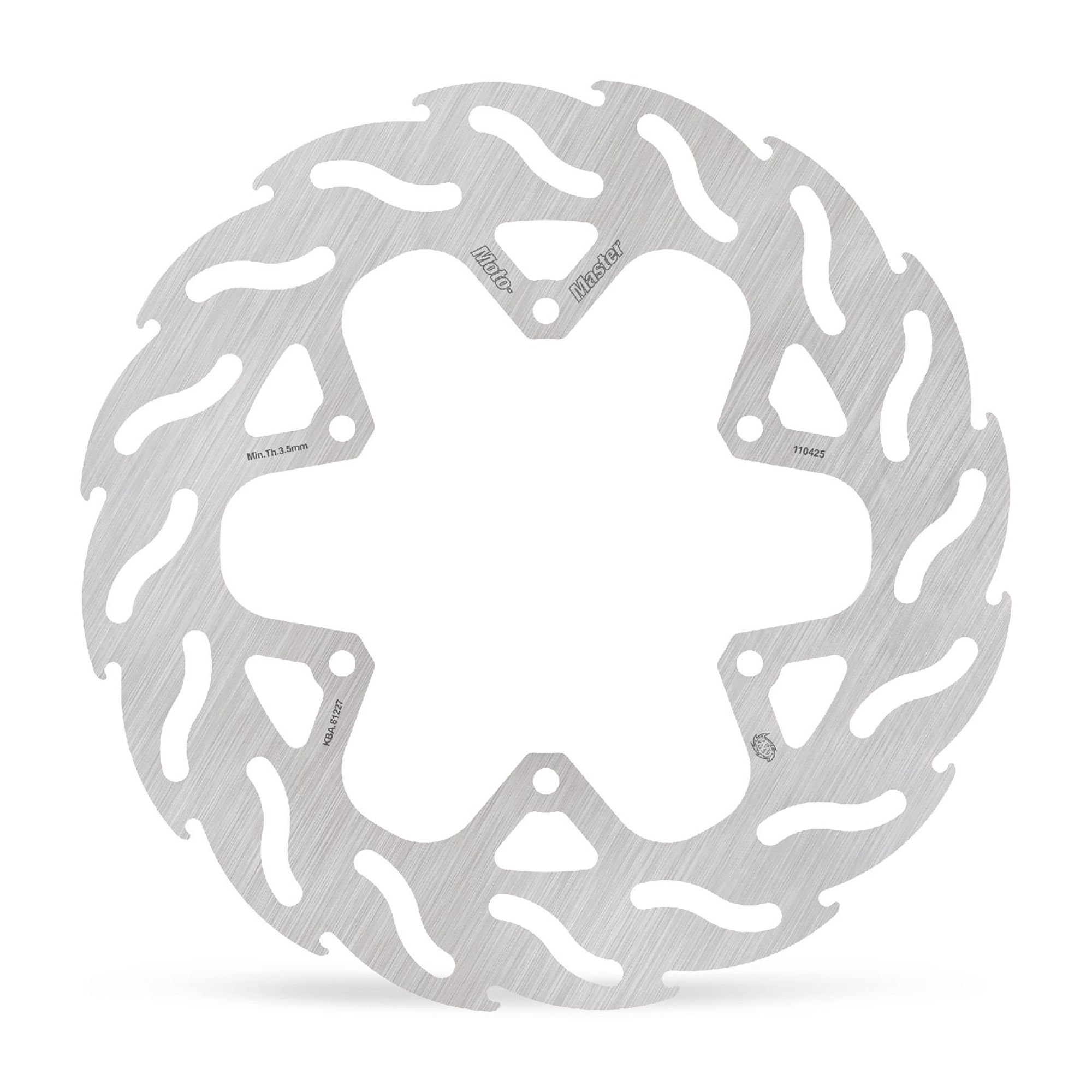 Moto-Master Bremsscheibe Flame vorn rechts starr mit ABE