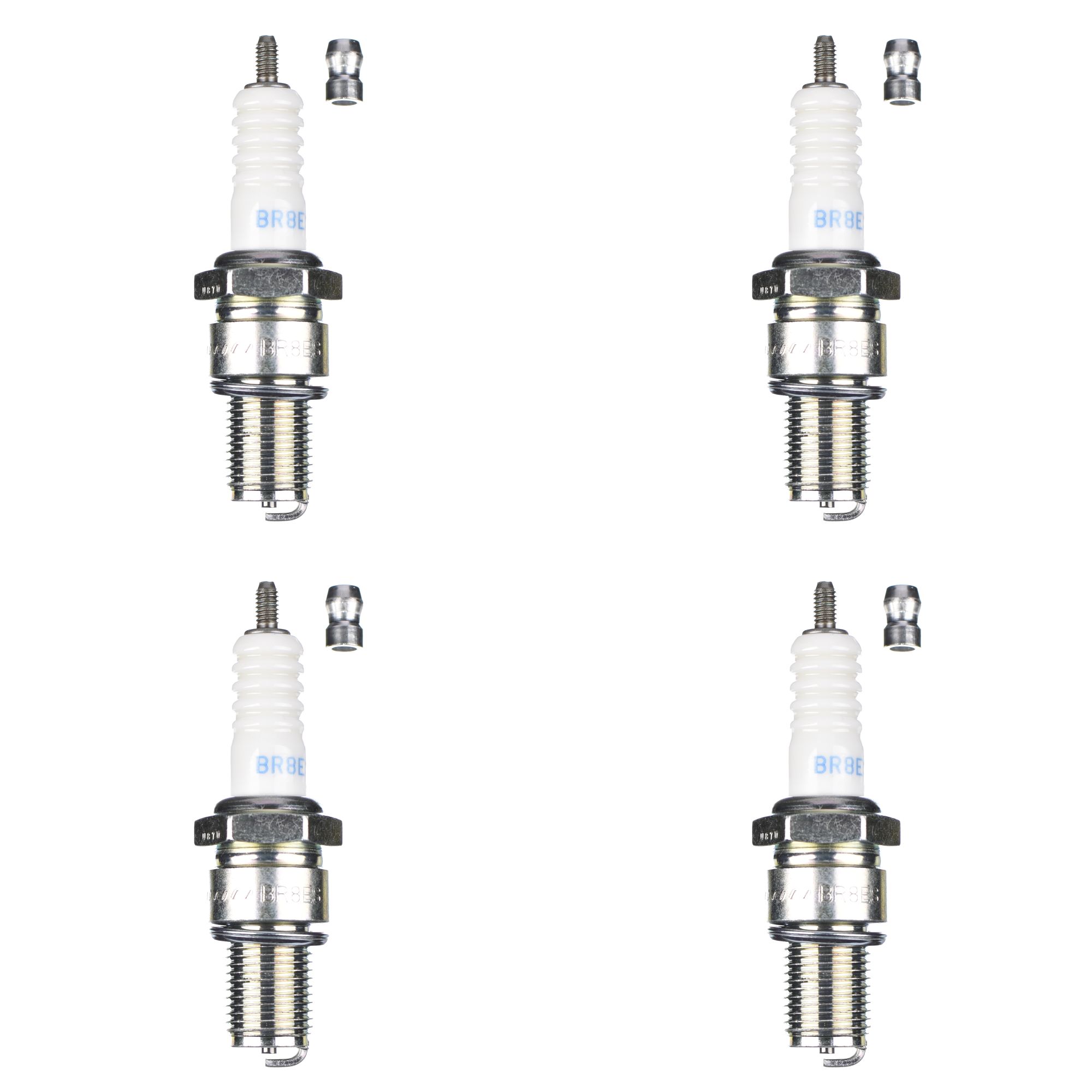 NGK Zündkerze BR8ES 5422 4er Set