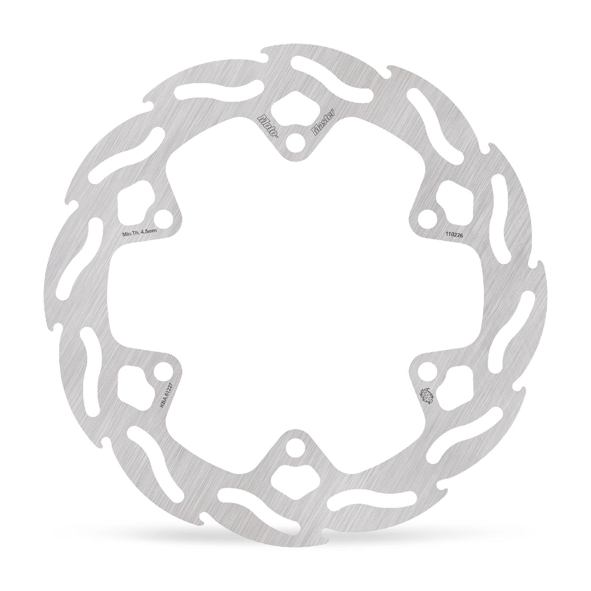 Moto-Master Bremsscheibe Flame hinten starr mit ABE