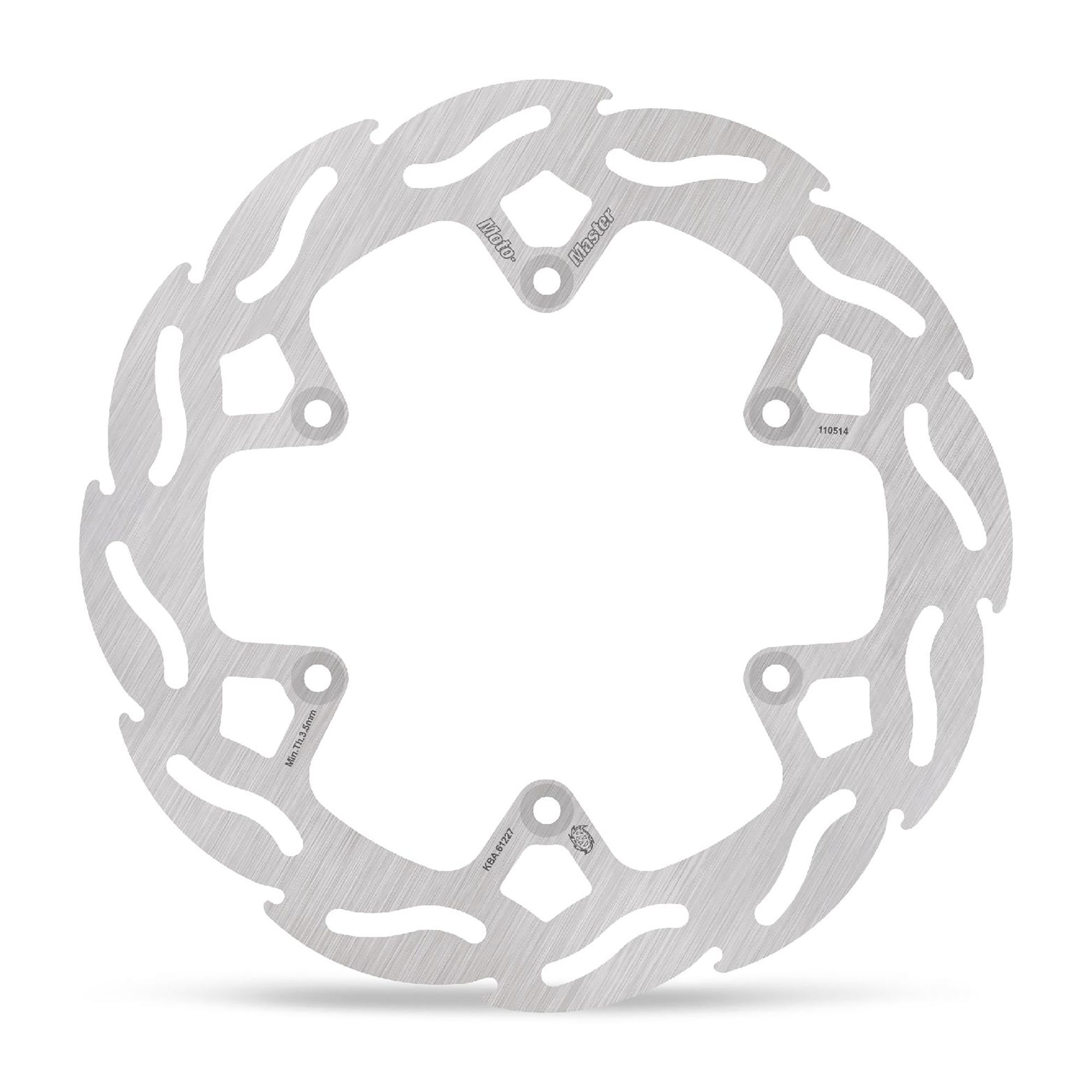 Moto-Master Bremsscheibe Flame hinten starr Factory 4,4mm mit ABE