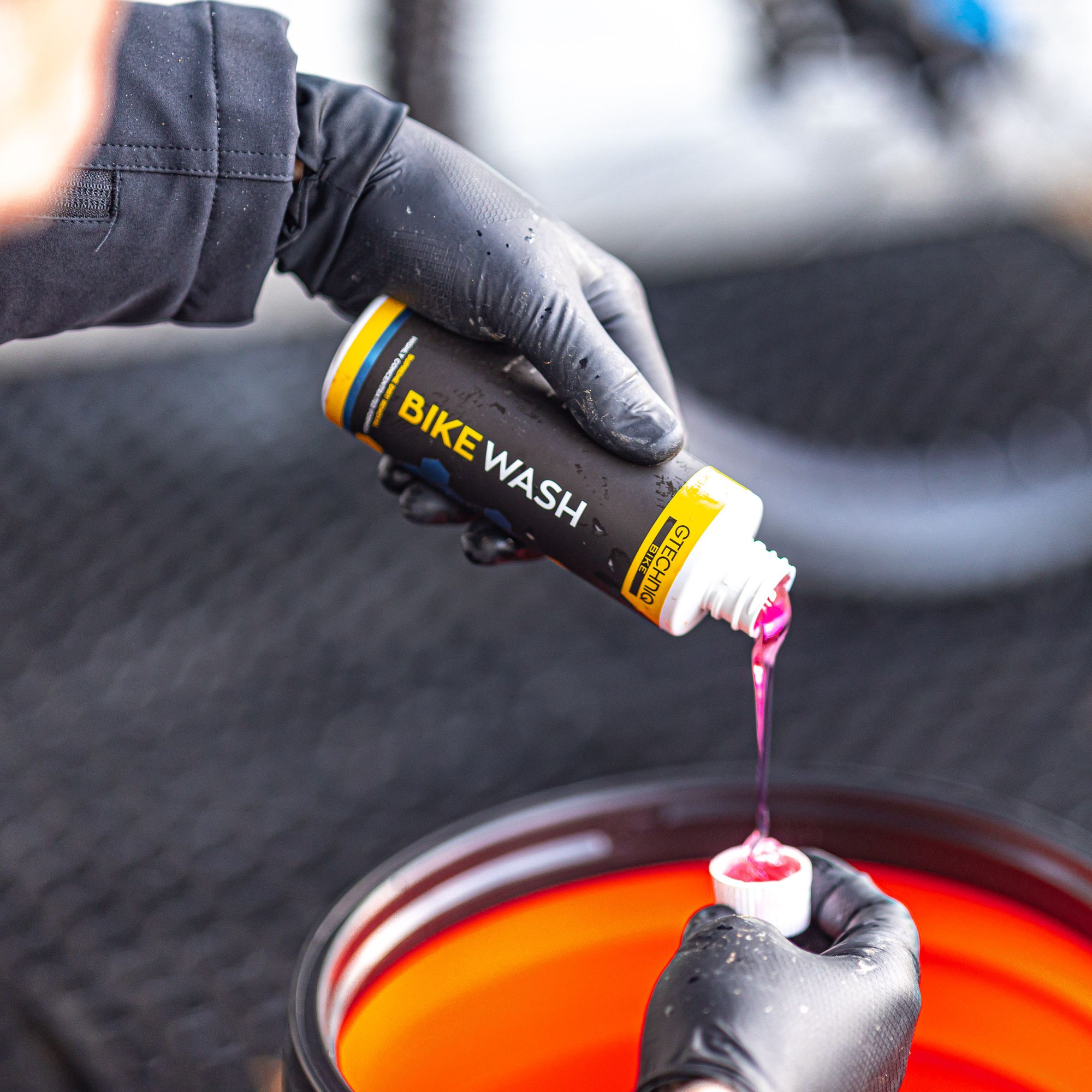 Shampoo für Fahrräder