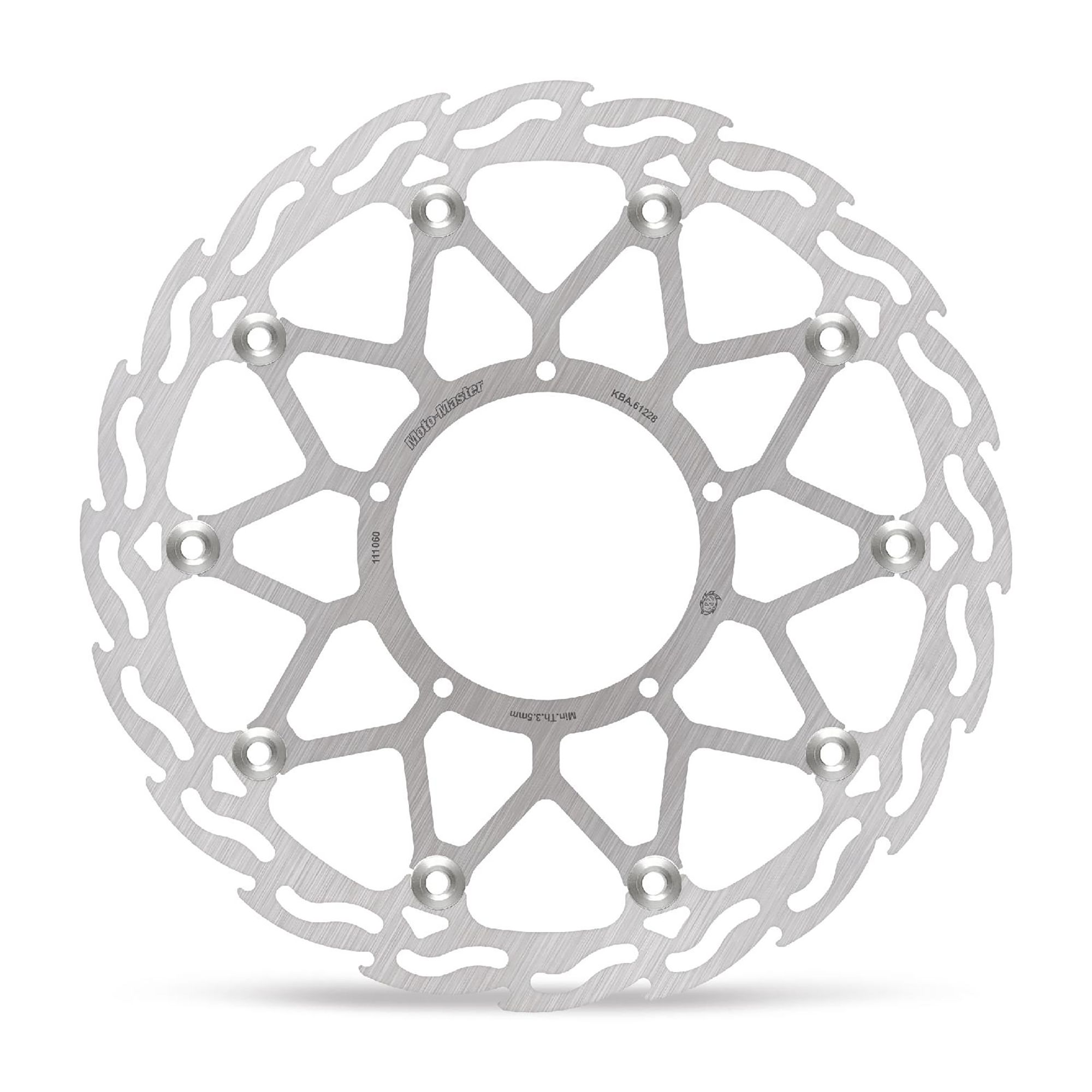 Moto-Master Bremsscheibe Flame vorn schwim. mit ABE Supermoto Street 320