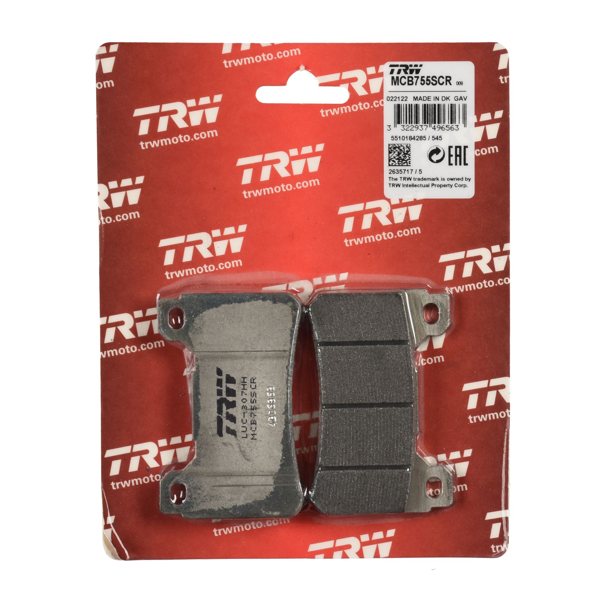 TRW Bremsbelag Sinter-Carbon Racing