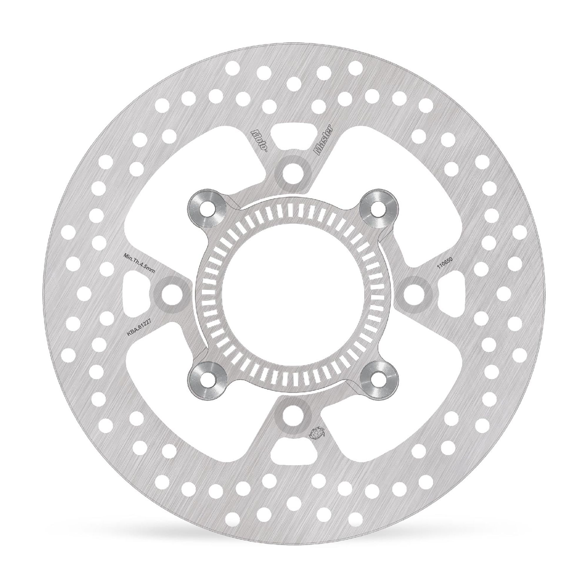 Moto-Master Bremsscheibe Halo hinten starr - inklusive ABS Ring mit ABE