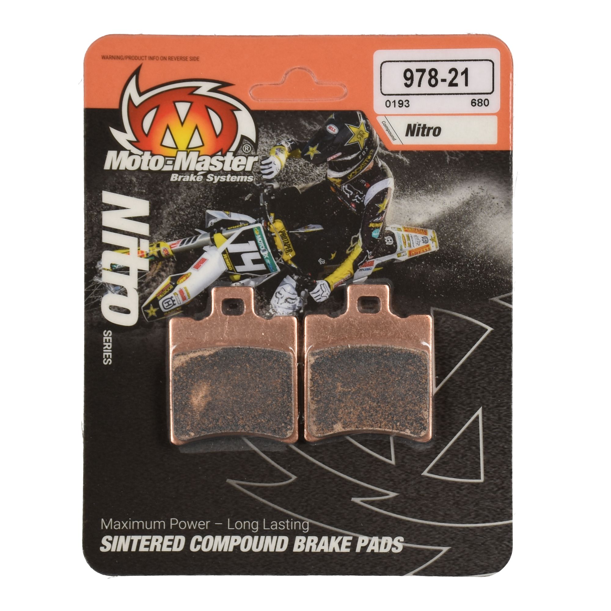 Moto-Master Bremsbelag Nitro ohne ABE