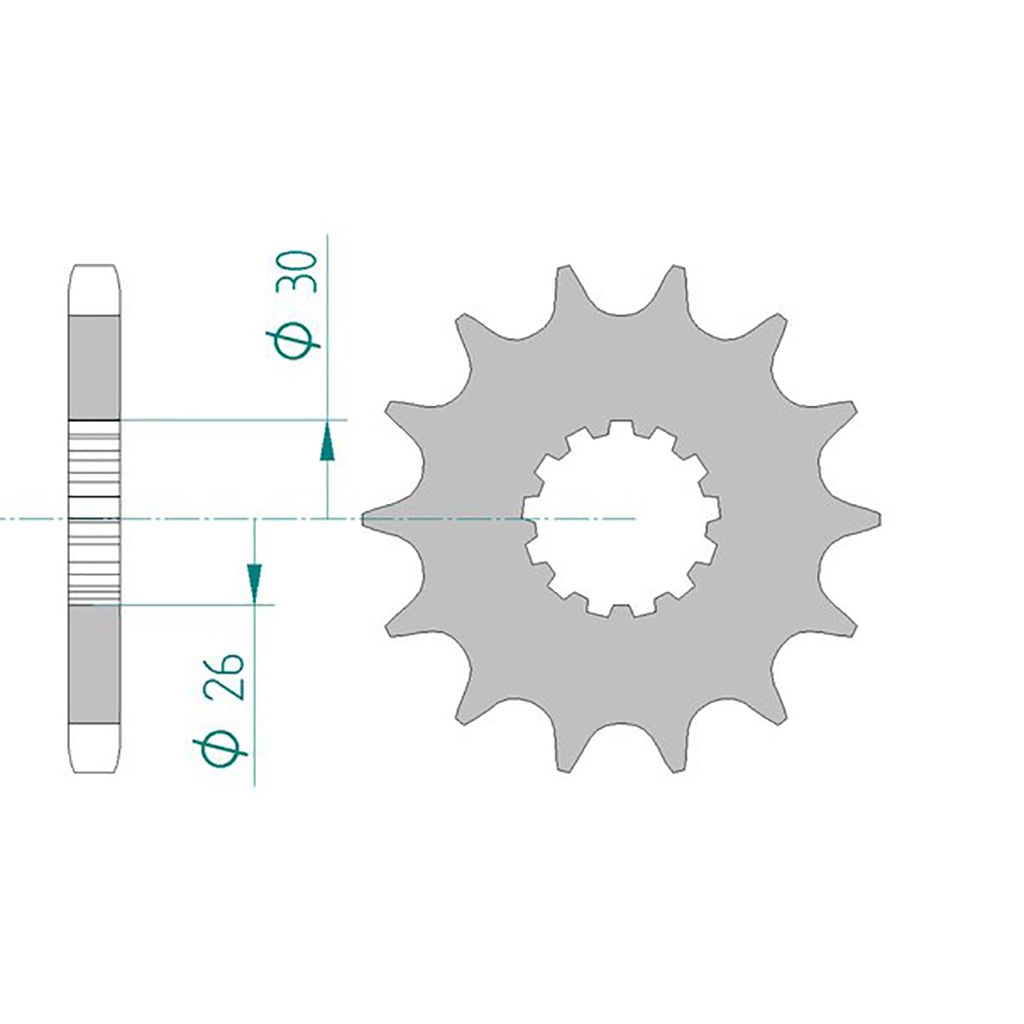 Esjot Ritzel 88800-16 #530 Sport 16 Zähne