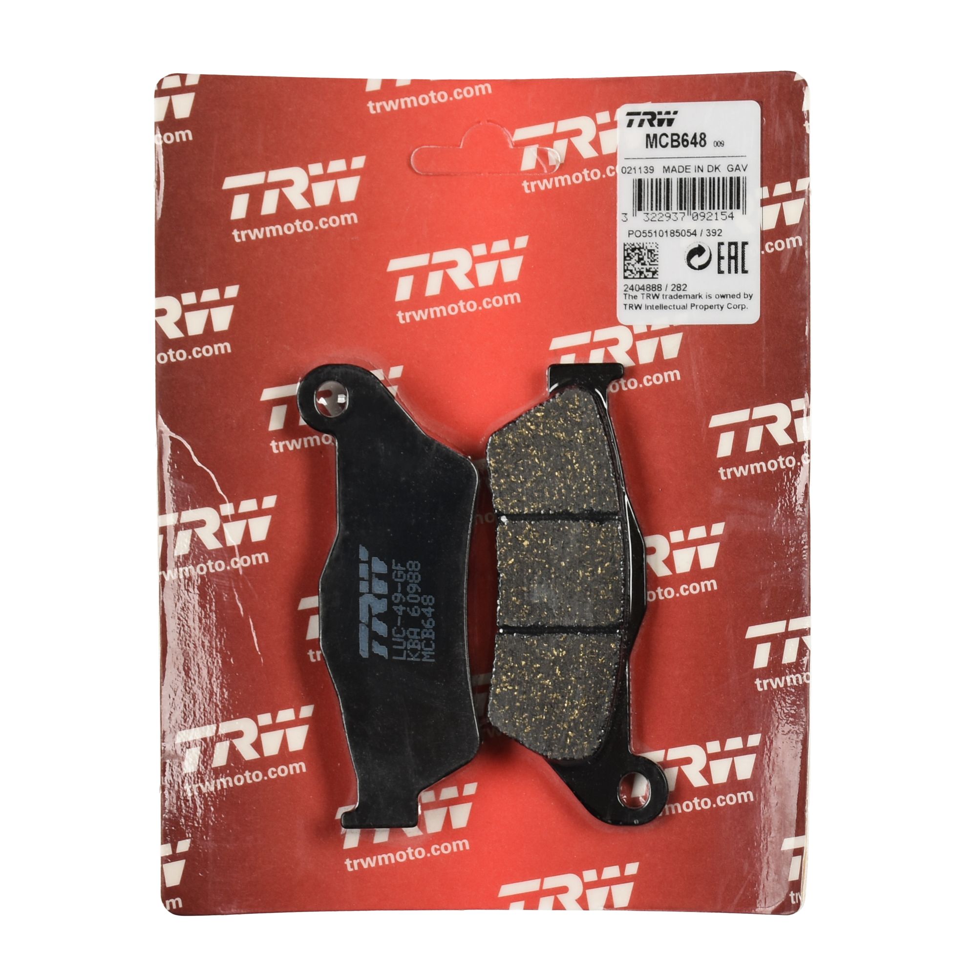 TRW Bremsbelag organisch