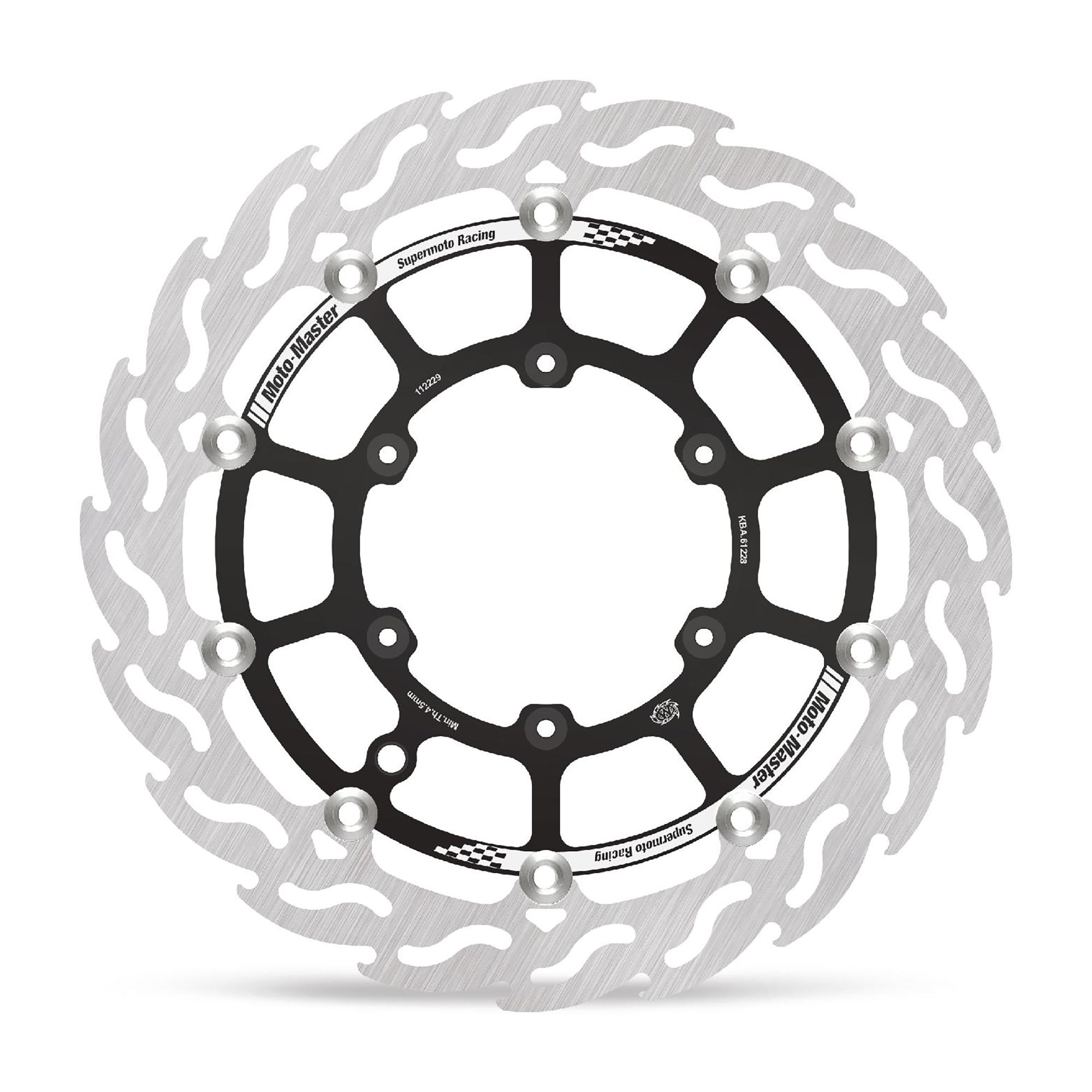 Moto-Master Bremsscheibe Flame vorn schwim. Supermoto Racing 320