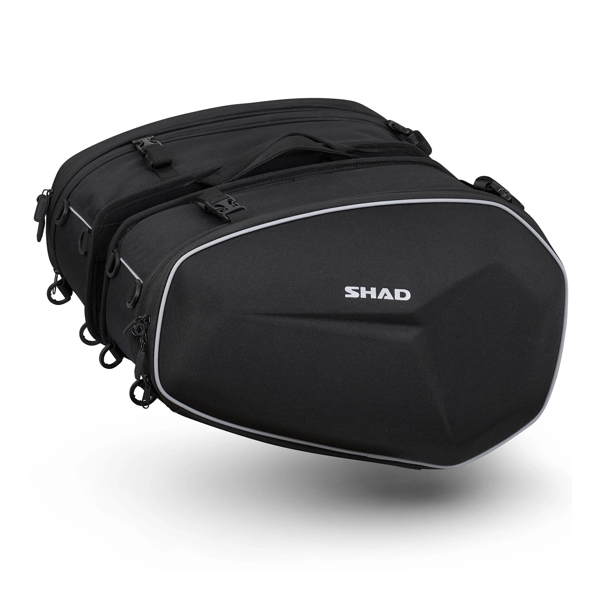 SHAD Seitentaschen E48 Hartschale 46-58 Liter Set schwarz