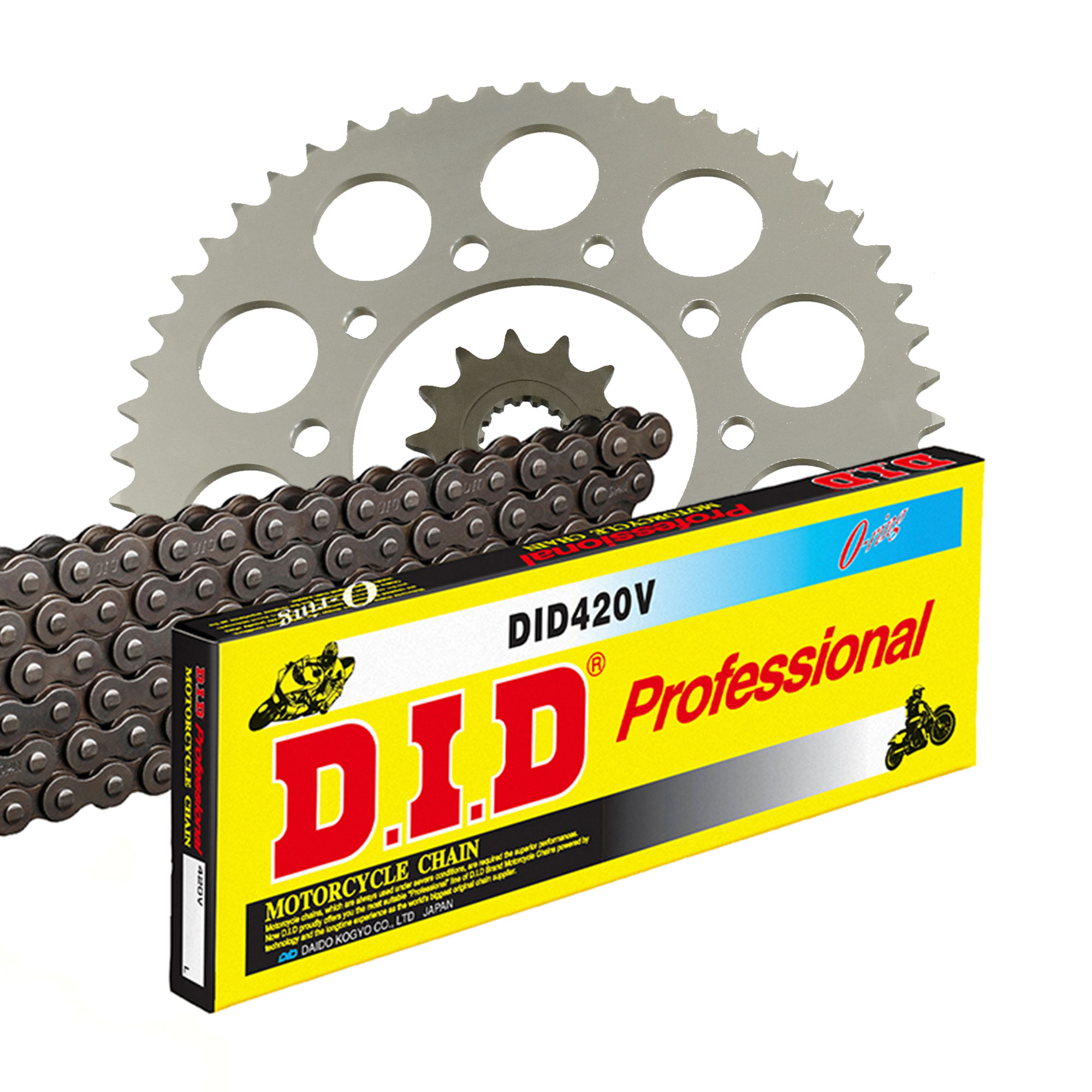 DID Kettenkit (für: Yamaha RX 80 SE 82-84 ) 420 V
