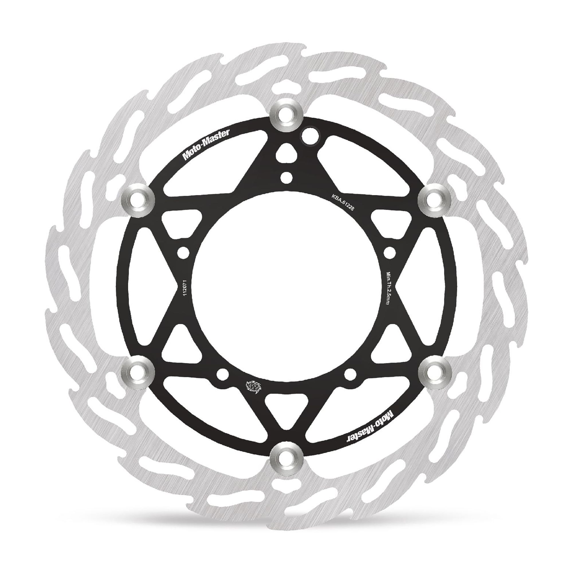 Moto-Master Bremsscheibe Flame vorn schwim. Oversize 270mm Ø schw