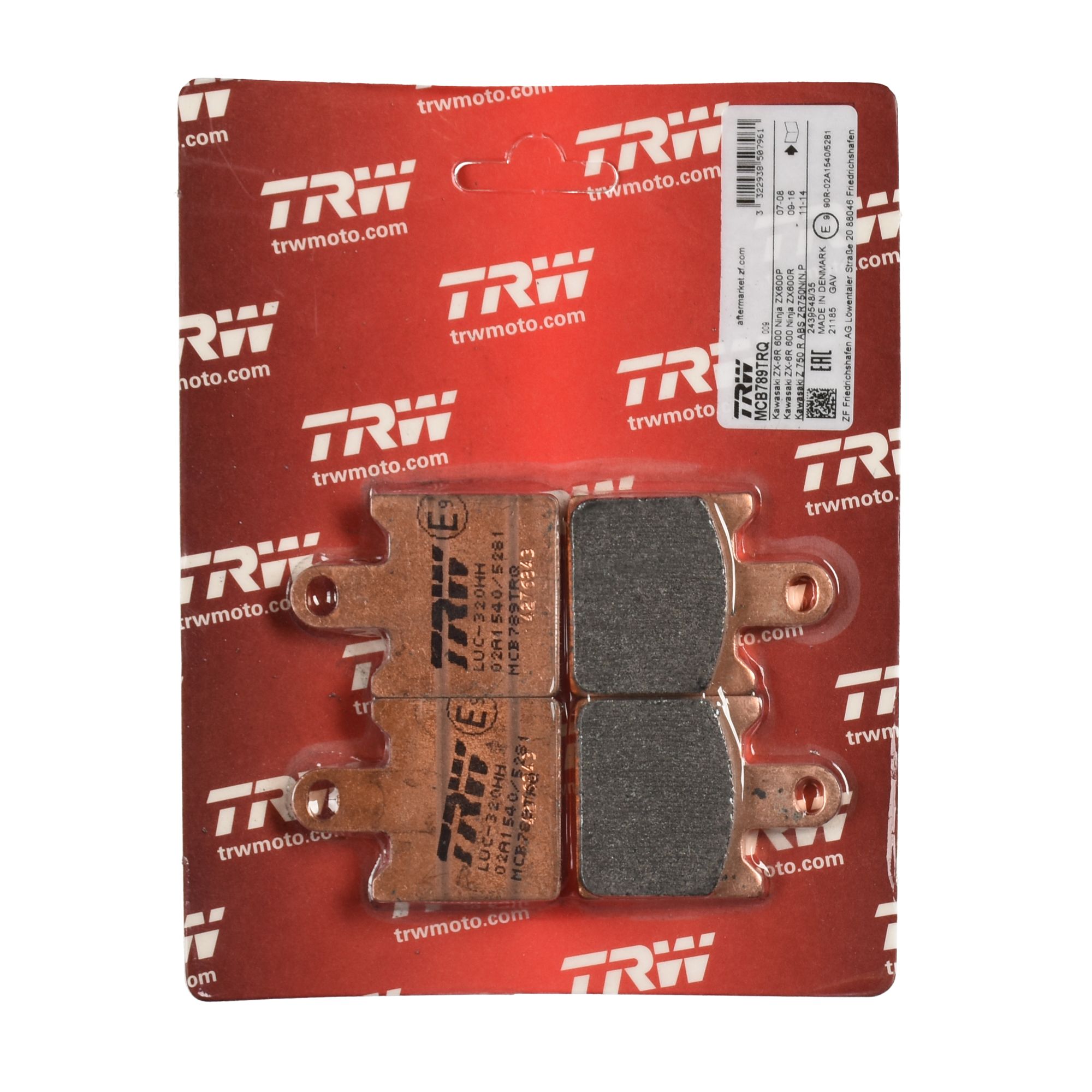 TRW Bremsbelag Sinter Racing ABE