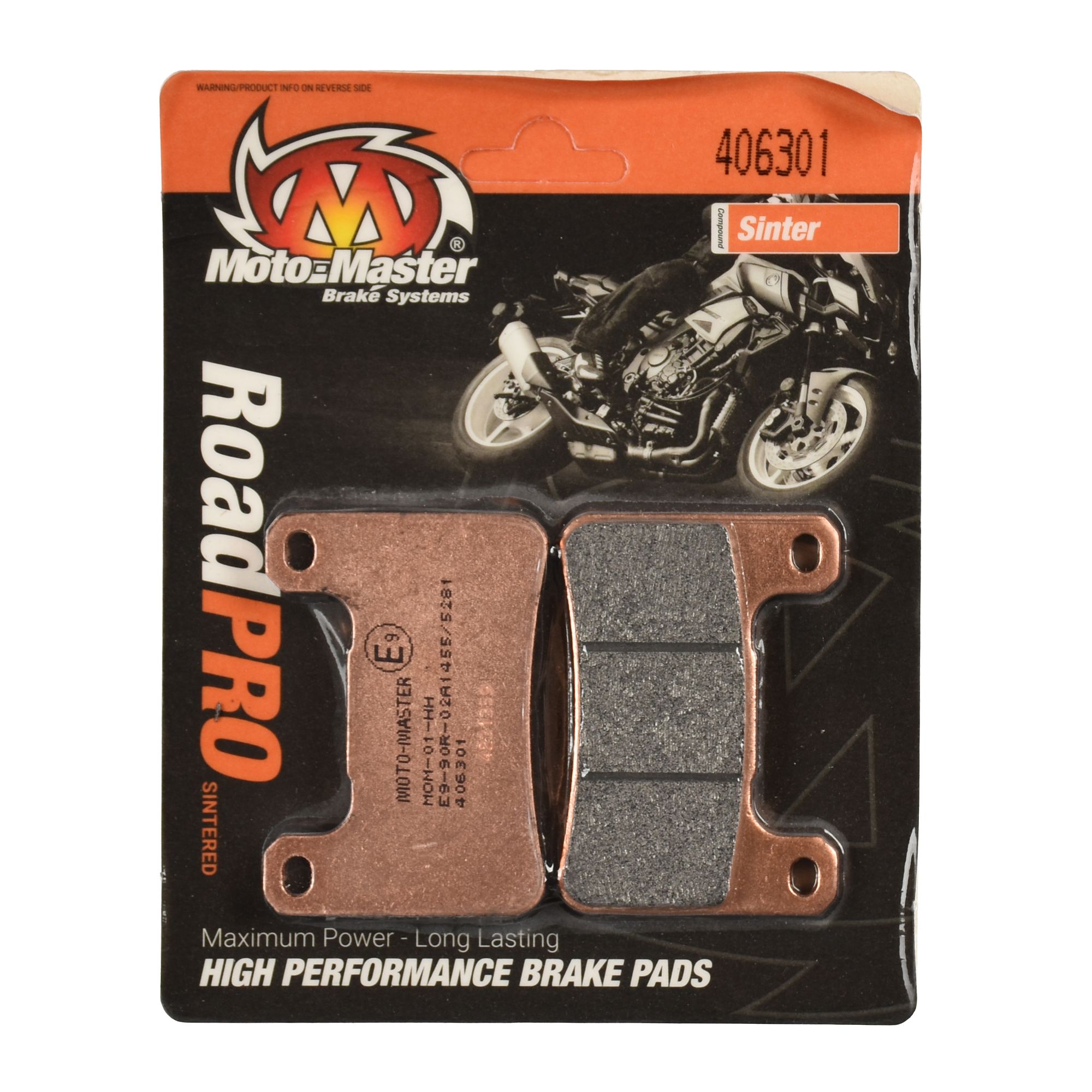 Moto-Master Bremsbelag RoadPRO Sinter vorn