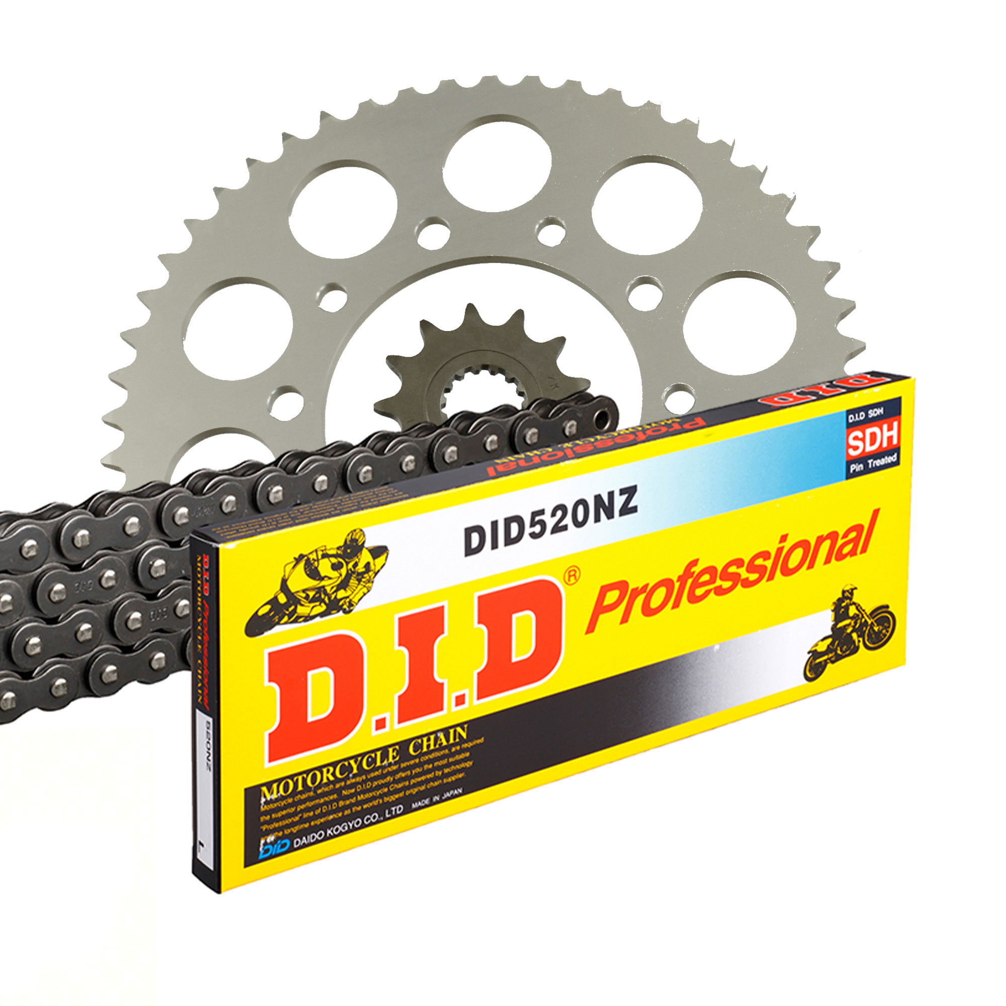 DID Kettenkit (für: Yamaha YZ 450 F 2014 ) 520 NZ