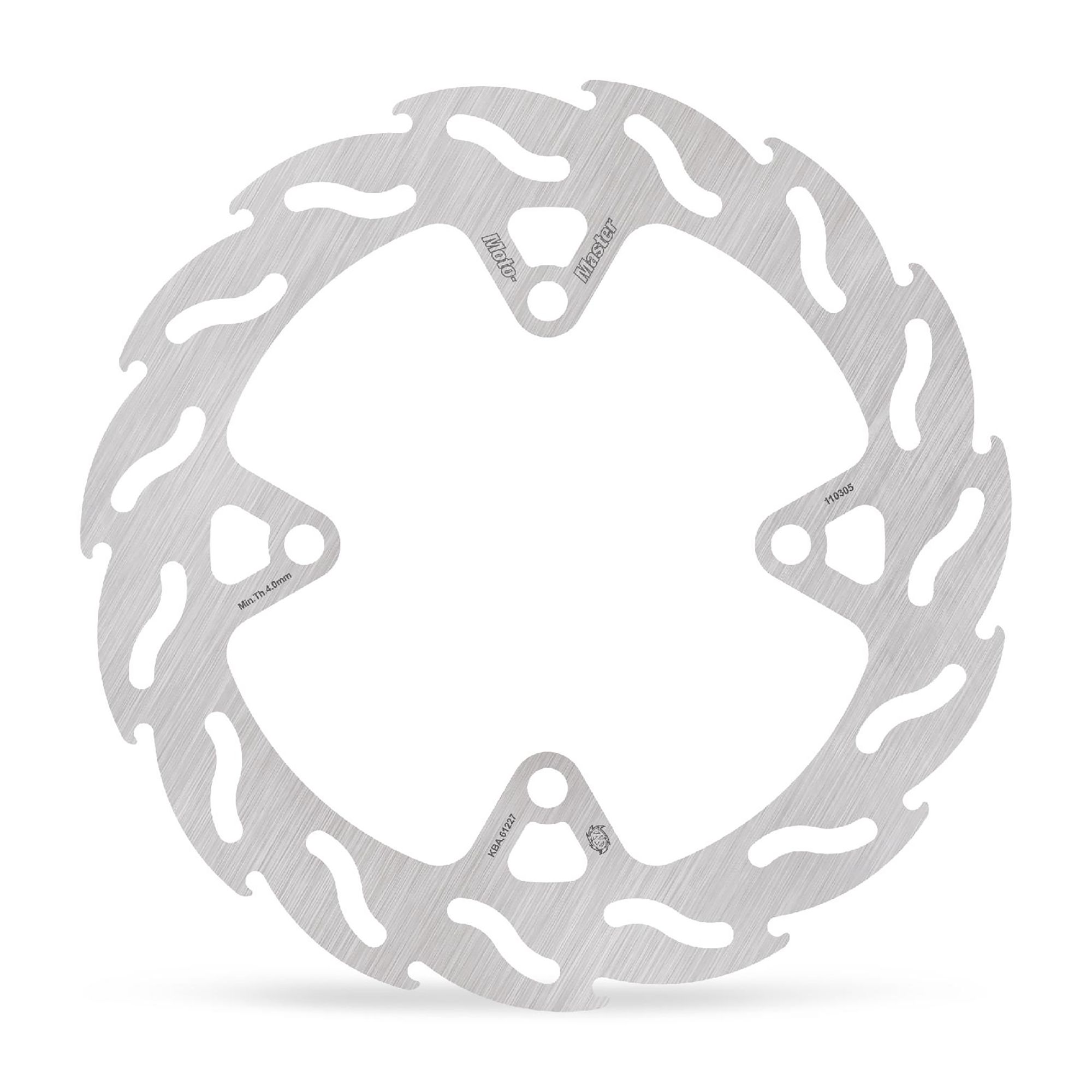 Moto-Master Bremsscheibe Flame hinten starr mit ABE