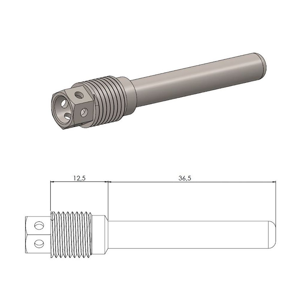 Moto-Master Bremsbelag-Gleitstift Racing vorne