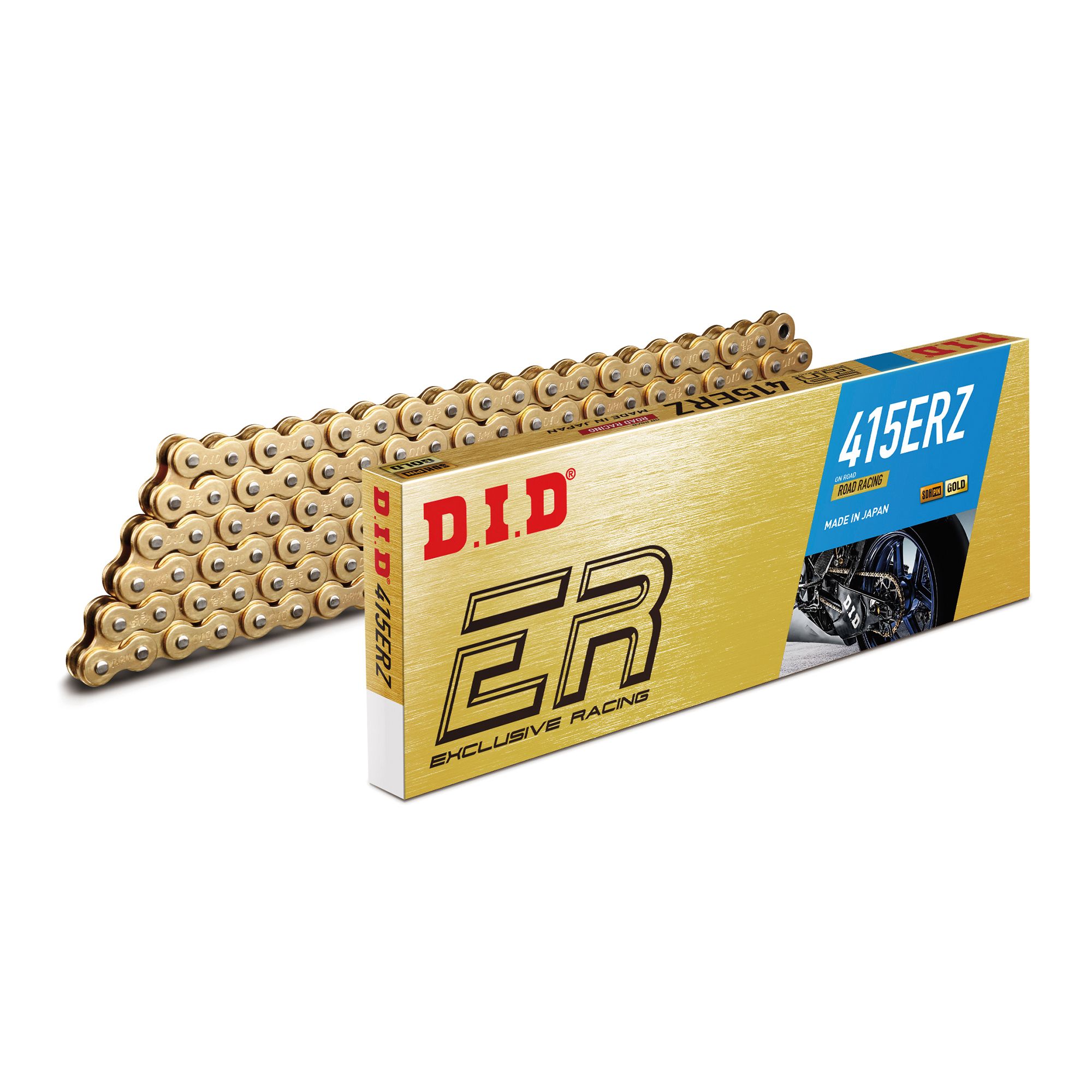 DID Kette 415 ERZ G&G 102 mit Clip-Schloss