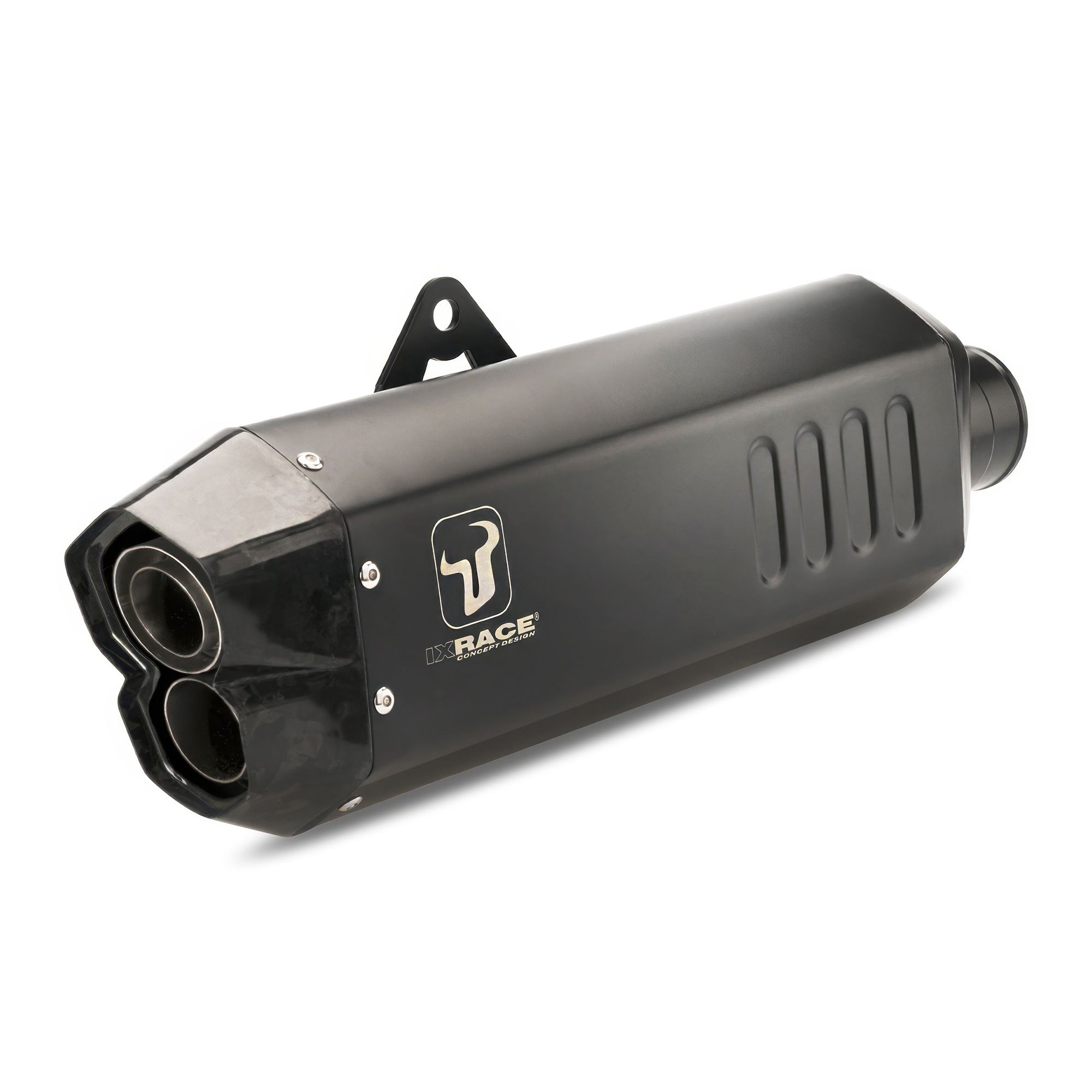 IXRACE Auspuff Titan Black