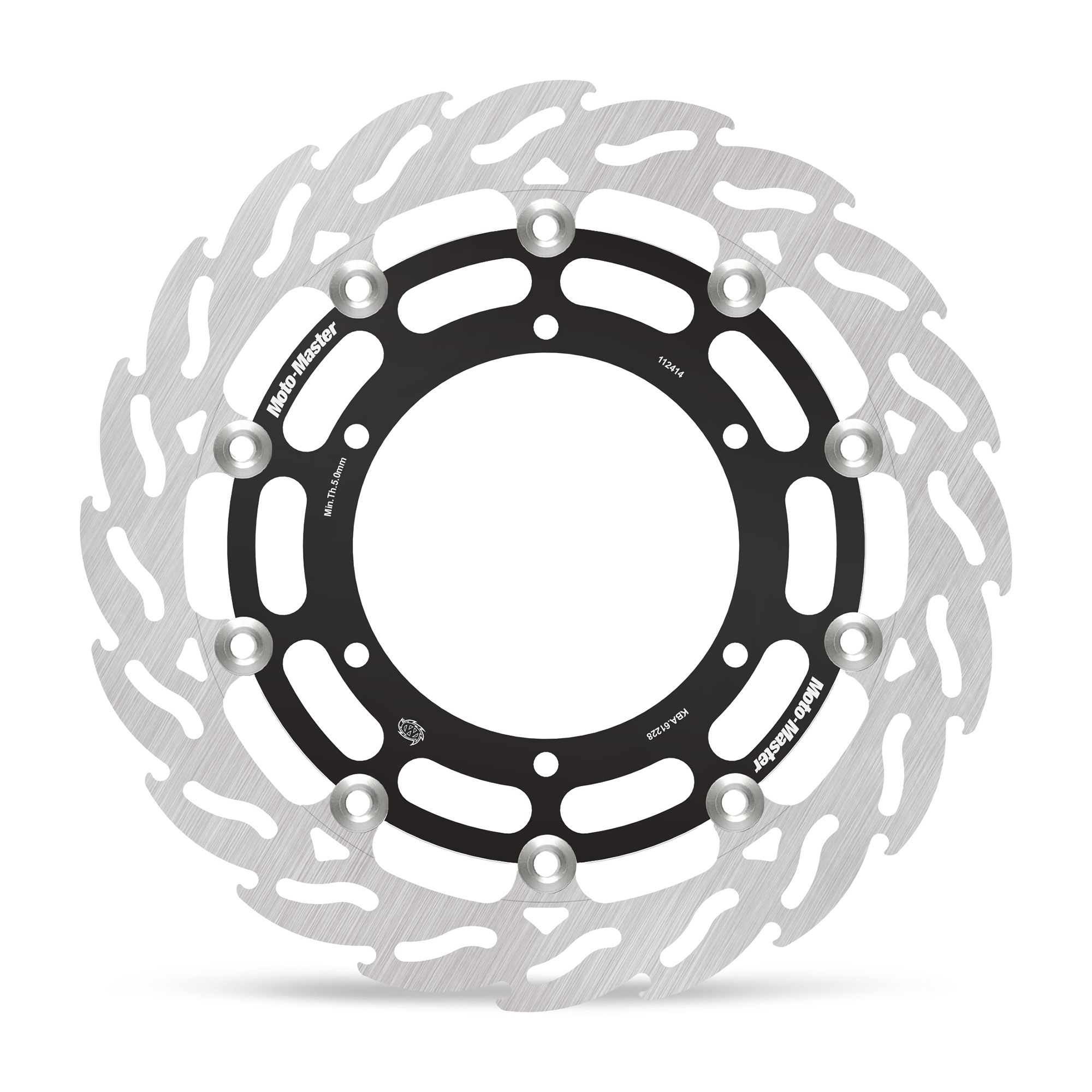 Moto-Master Bremsscheibe Racing Flame vorne links schwimmend 5,5mm