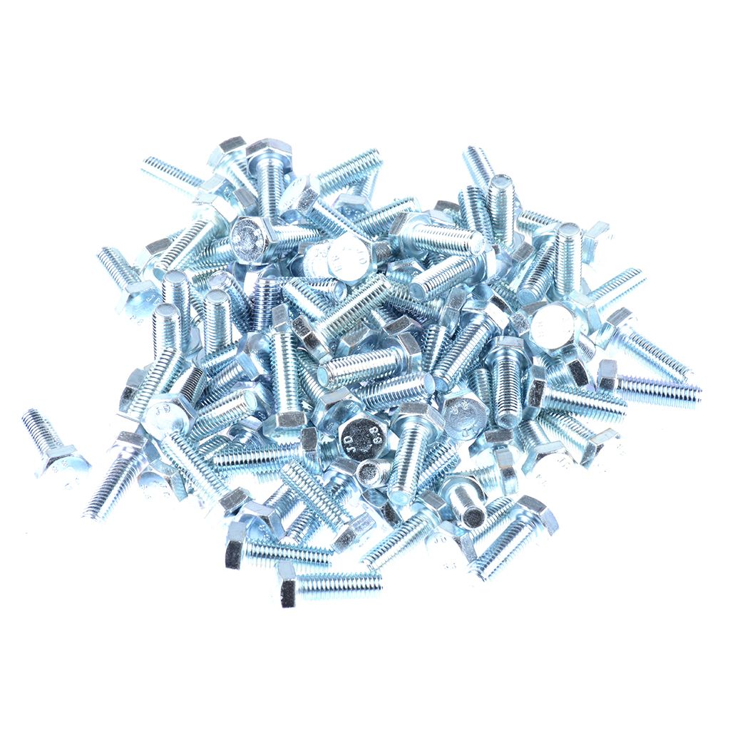 MotoLibre Schraube M10 30 mm sechskant 100er Set