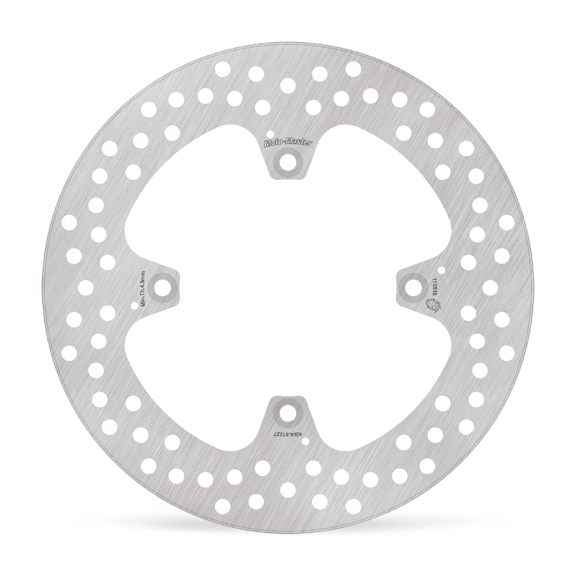 Moto-Master Bremsscheibe Halo hinten starr mit ABE