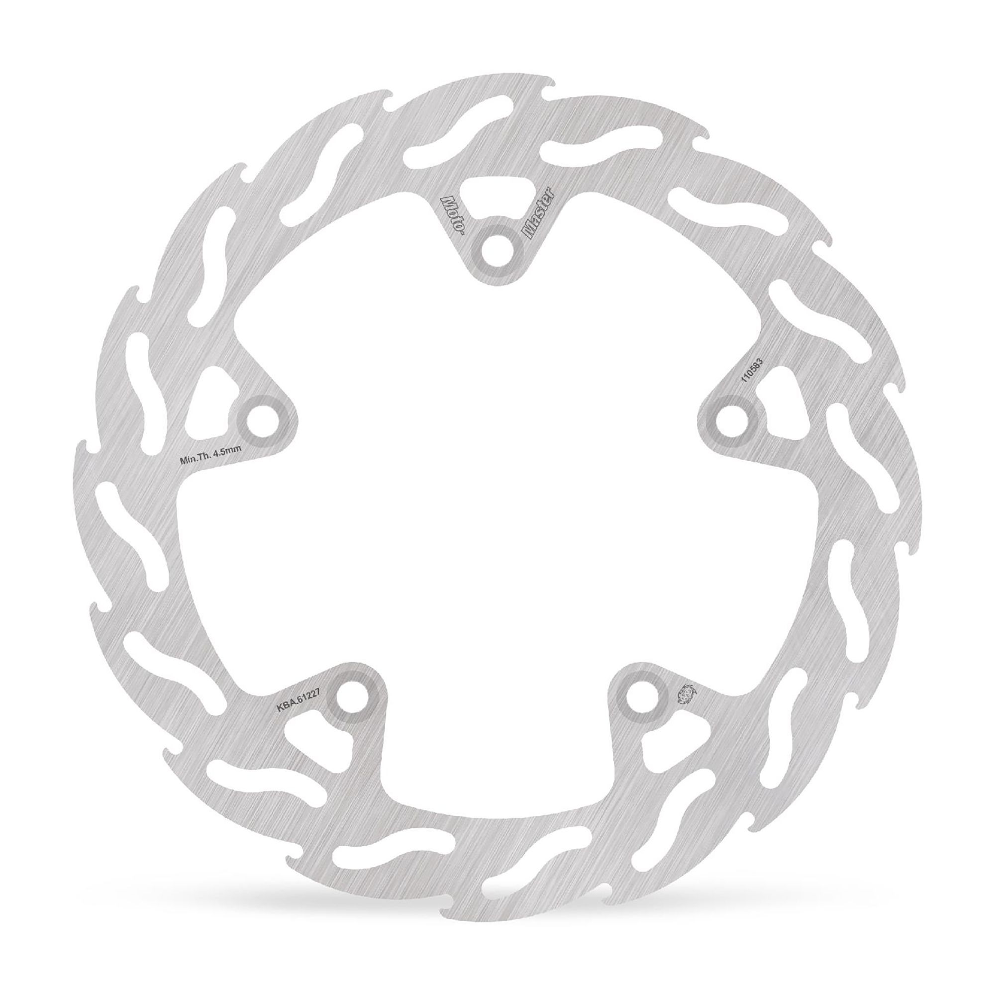 Moto-Master Bremsscheibe Flame hinten starr mit ABE