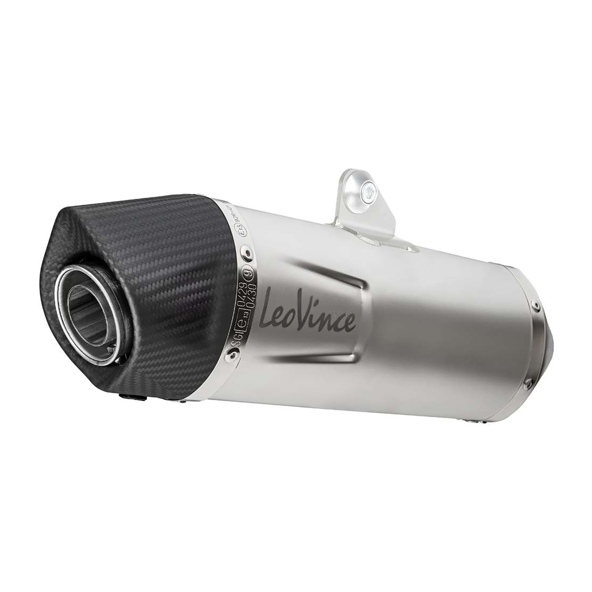 LeoVince Auspuff LV One Evo Slip-On-Satz Edelstahl