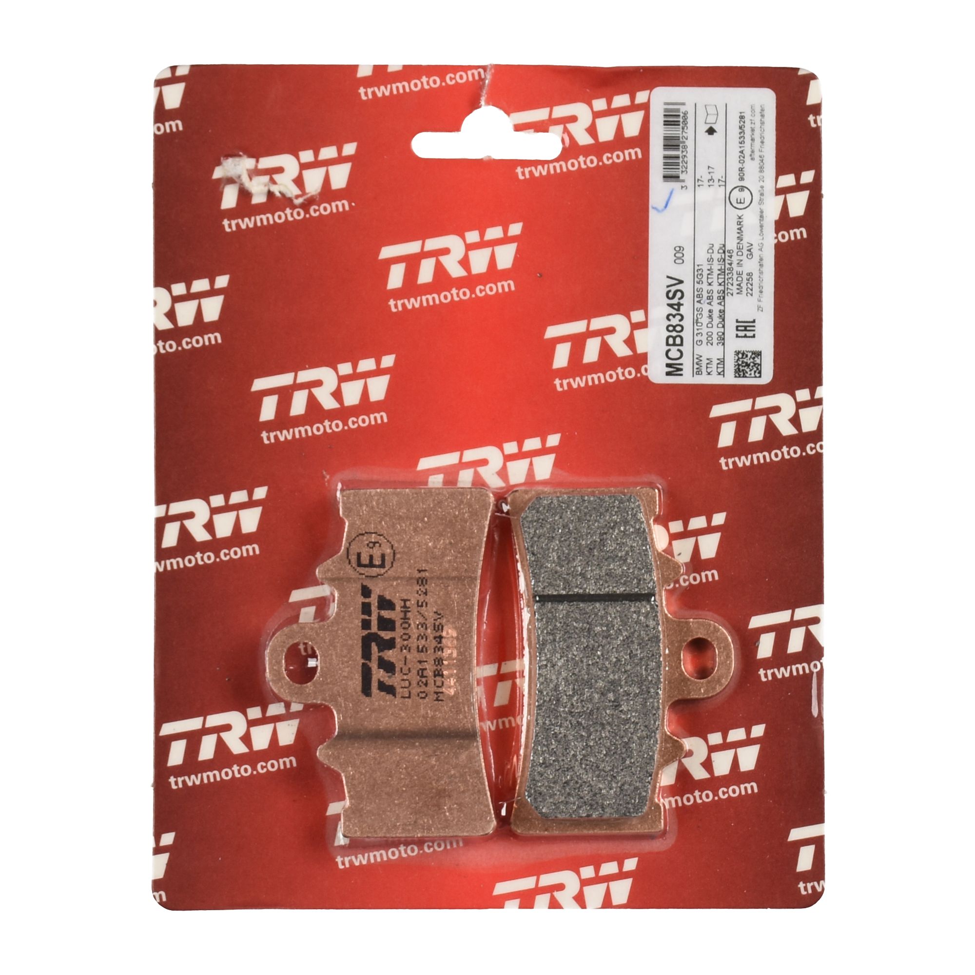 TRW Bremsbelag Sinter Street