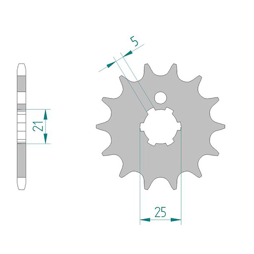 AFAM Ritzel #520 14 Zähne