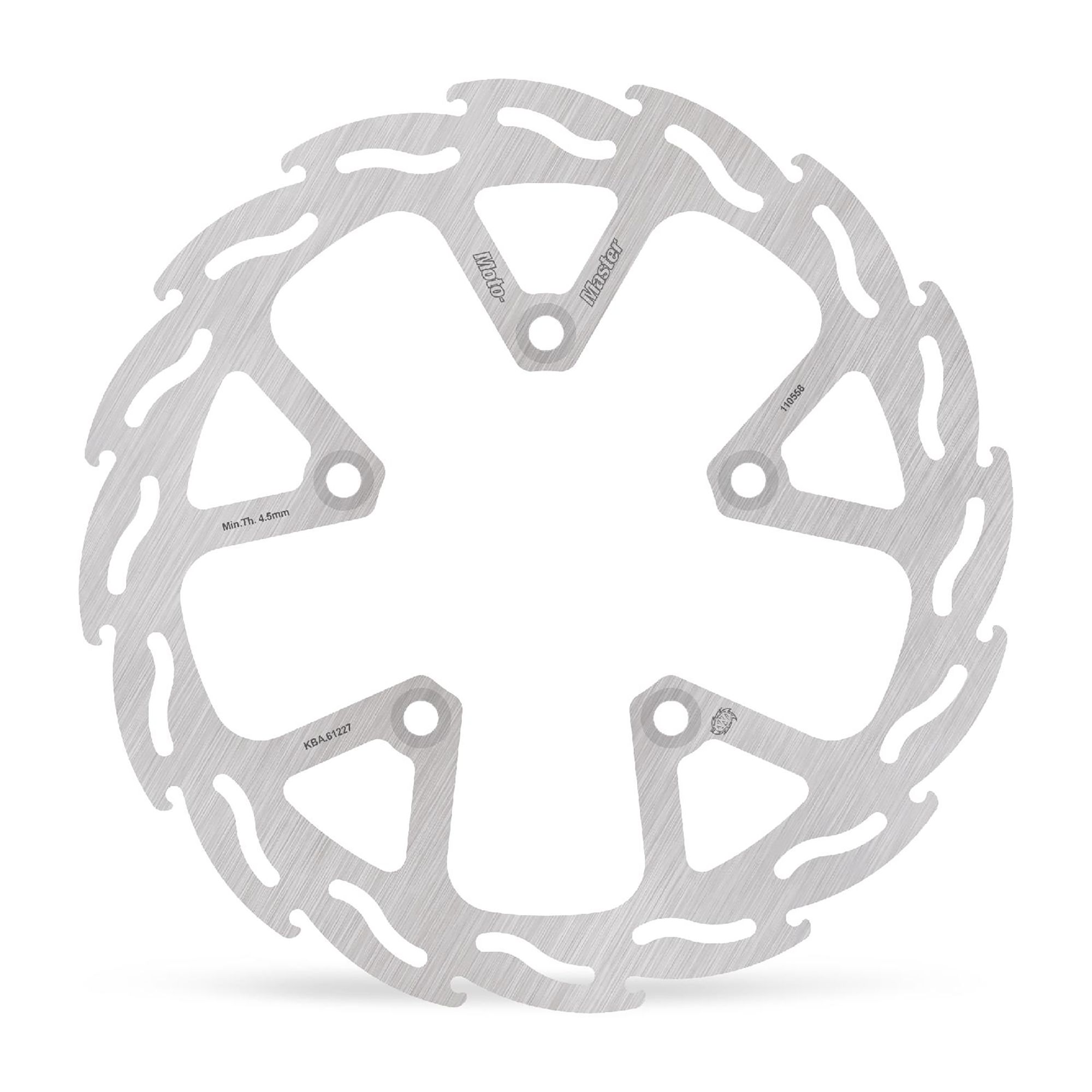 Moto-Master Bremsscheibe Flame hinten starr mit ABE