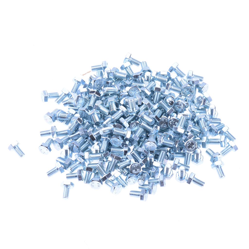 MotoLibre Schraube M6 10mm sechskant 200er Set