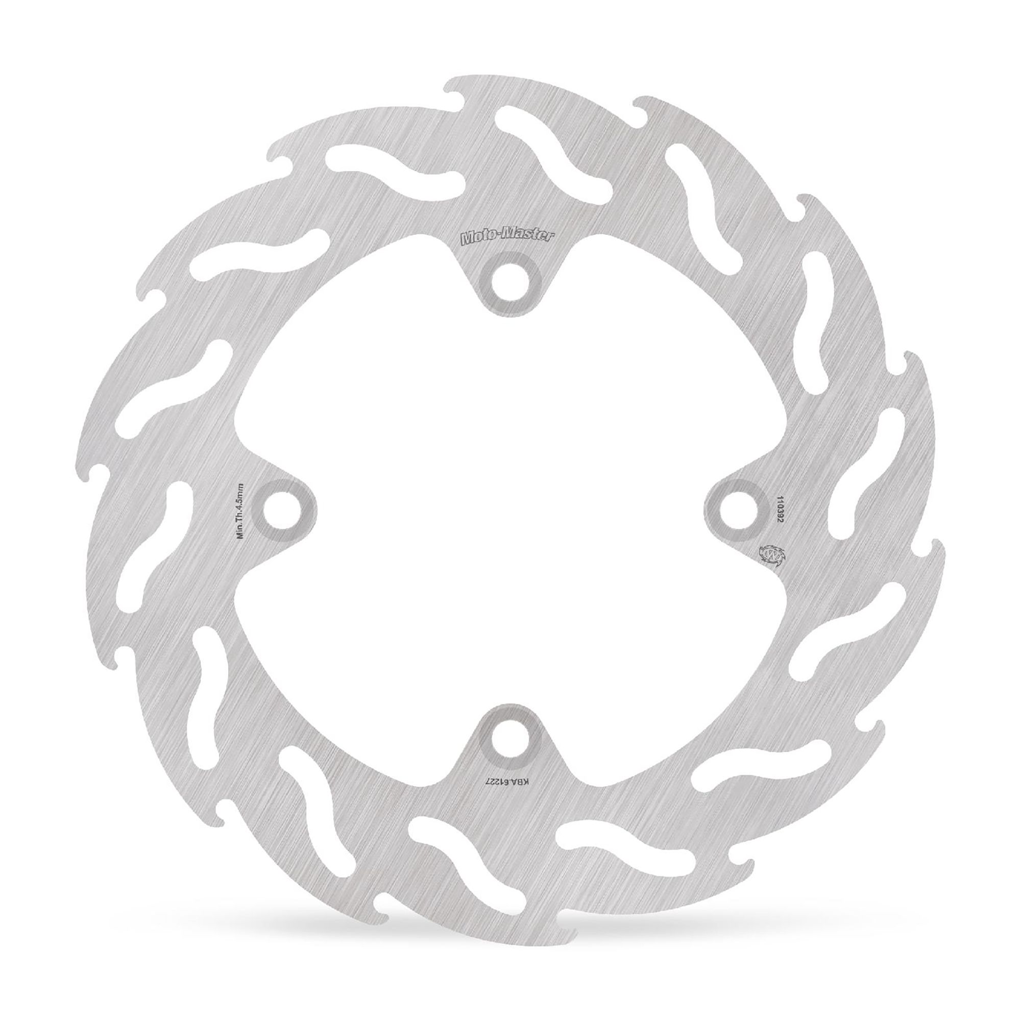 Moto-Master Bremsscheibe Flame hinten starr mit ABE